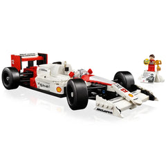 Lego - Icons - McLaren MP4/4 y Ayrton Senna - Juguetes de Set de Construcción