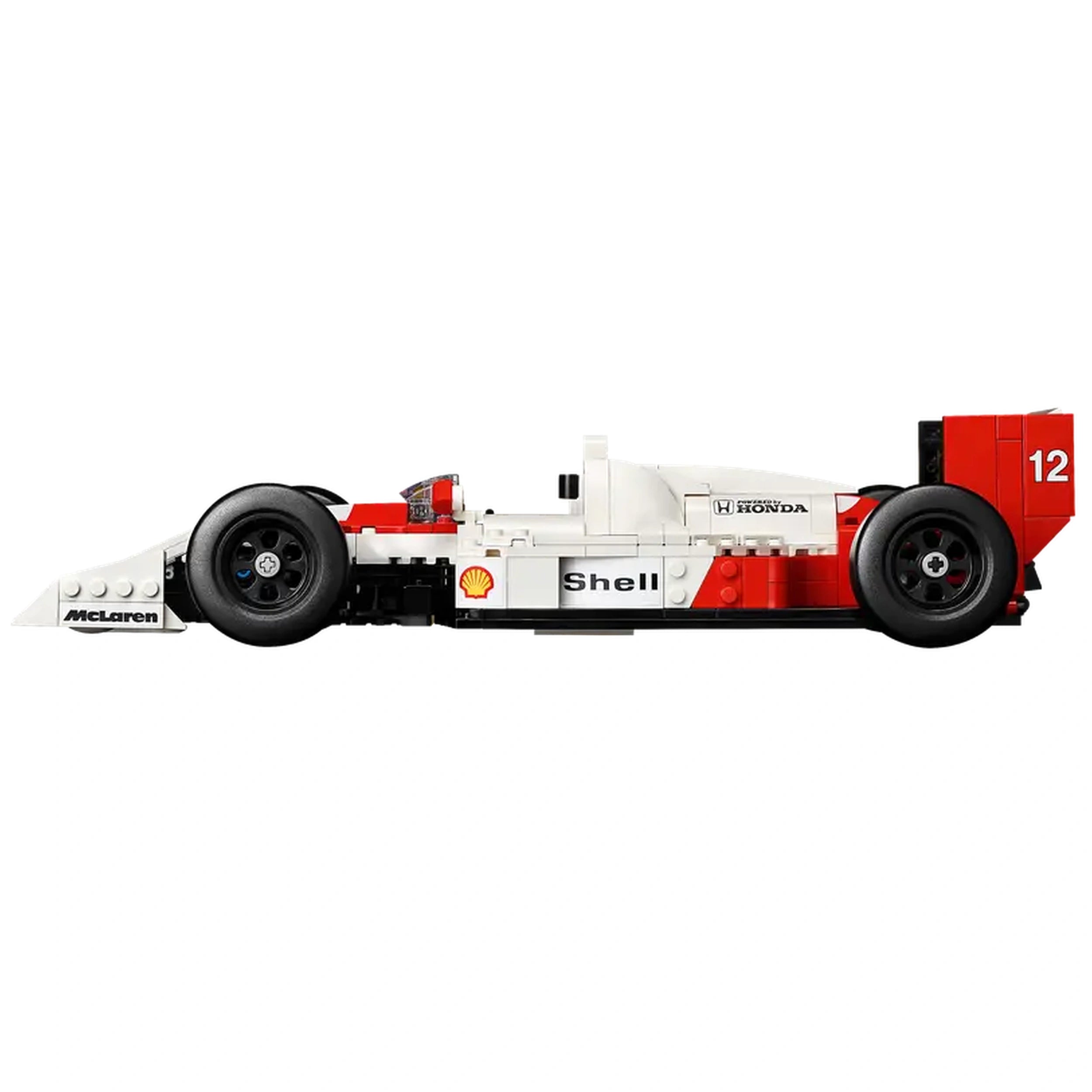 Lego - Icons - McLaren MP4/4 y Ayrton Senna - Juguetes de Set de Construcción