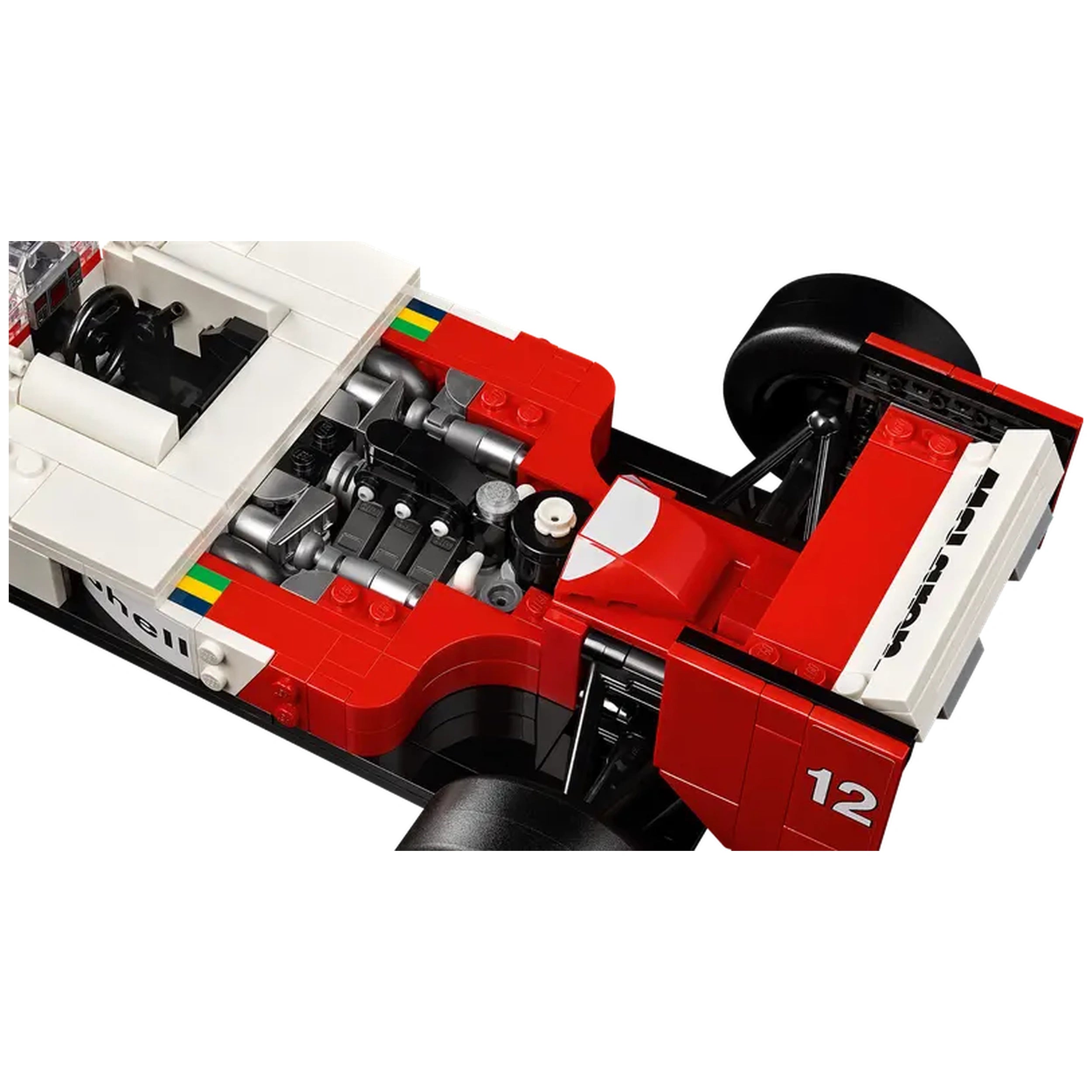 Lego - Icons - McLaren MP4/4 y Ayrton Senna - Juguetes de Set de Construcción