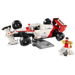 Lego - Icons - McLaren MP4/4 y Ayrton Senna - Juguetes de Set de Construcción