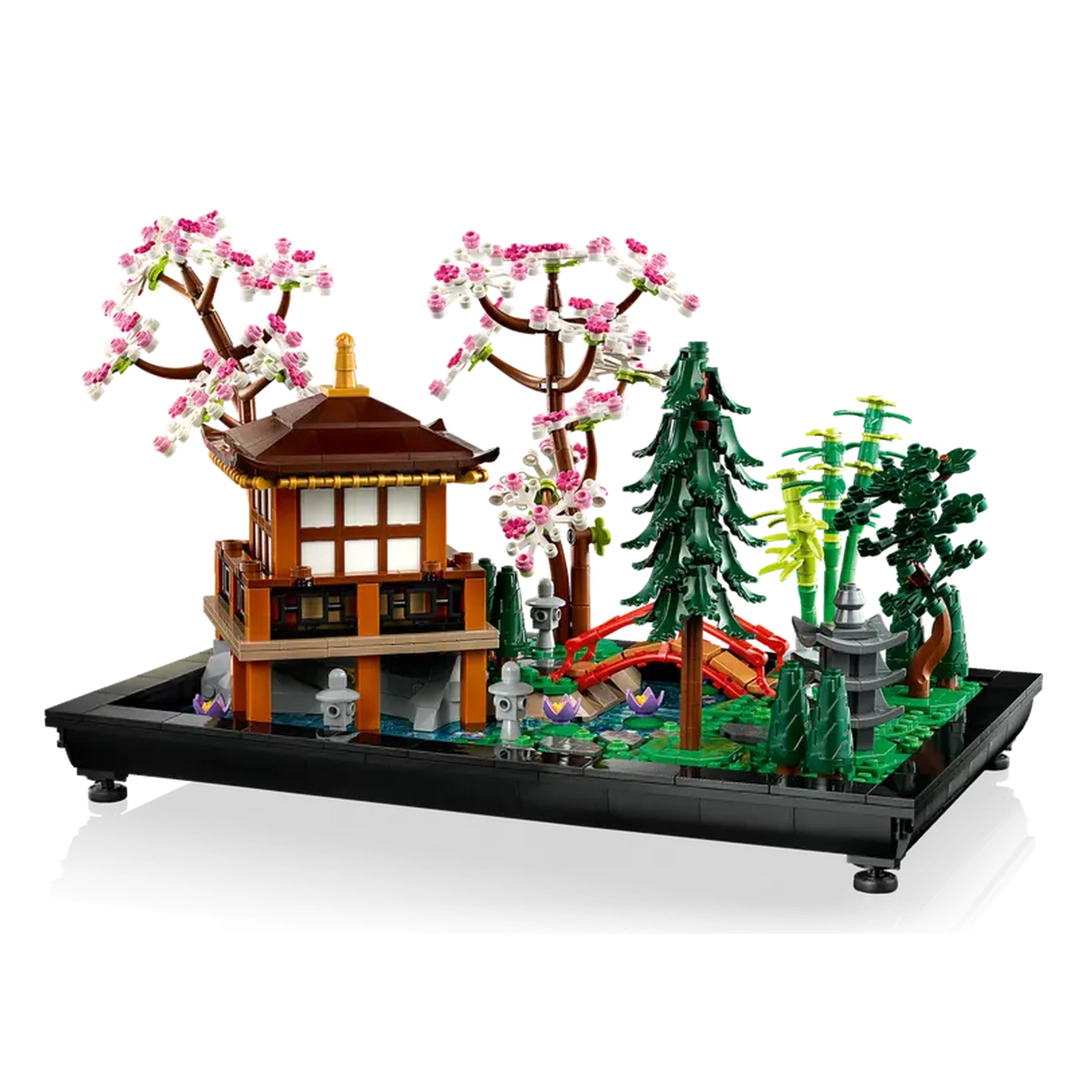 Lego - Icons - Jardín Tranquilo - Set de Construcción de Juguetes