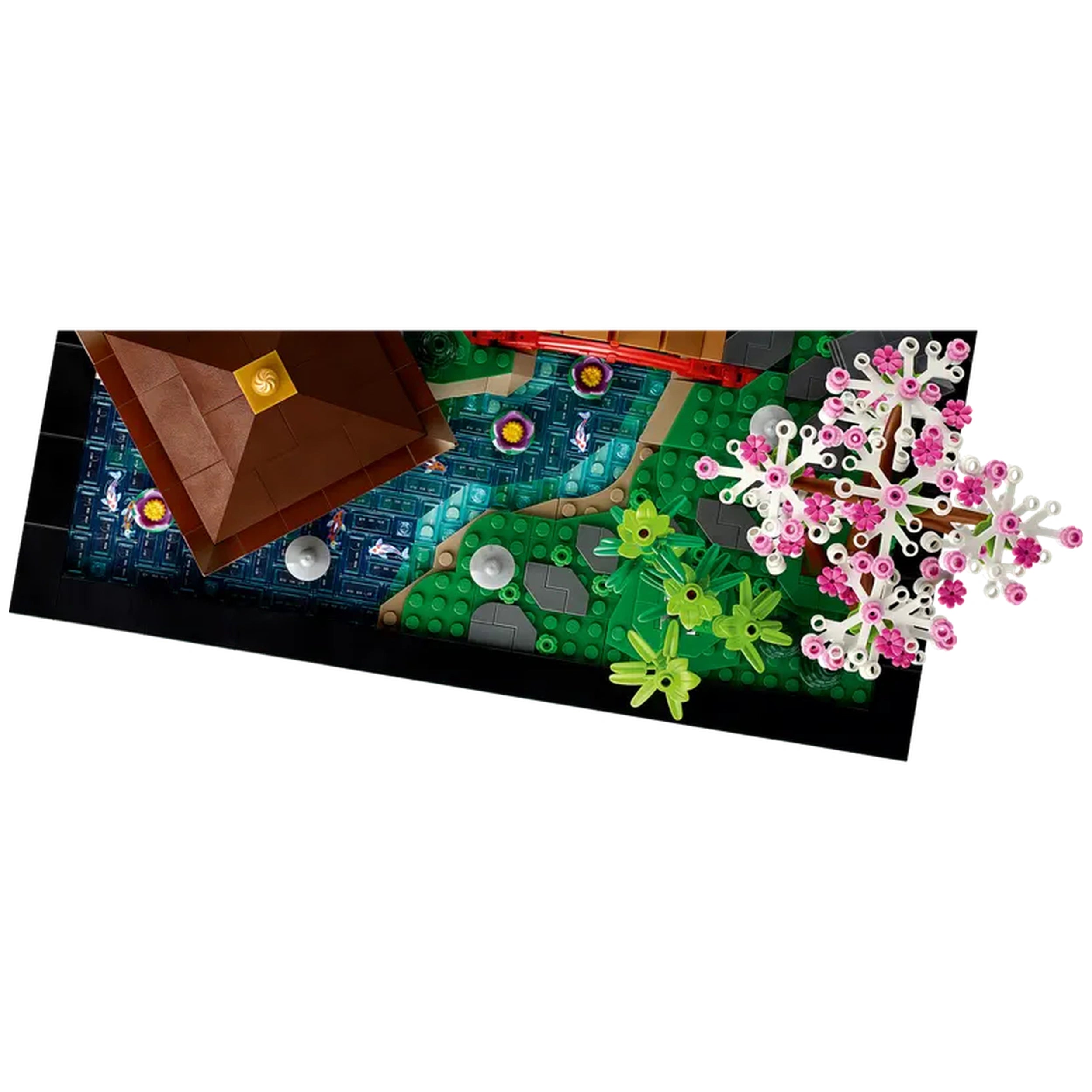 Lego - Icons - Jardín Tranquilo - Set de Construcción de Juguetes