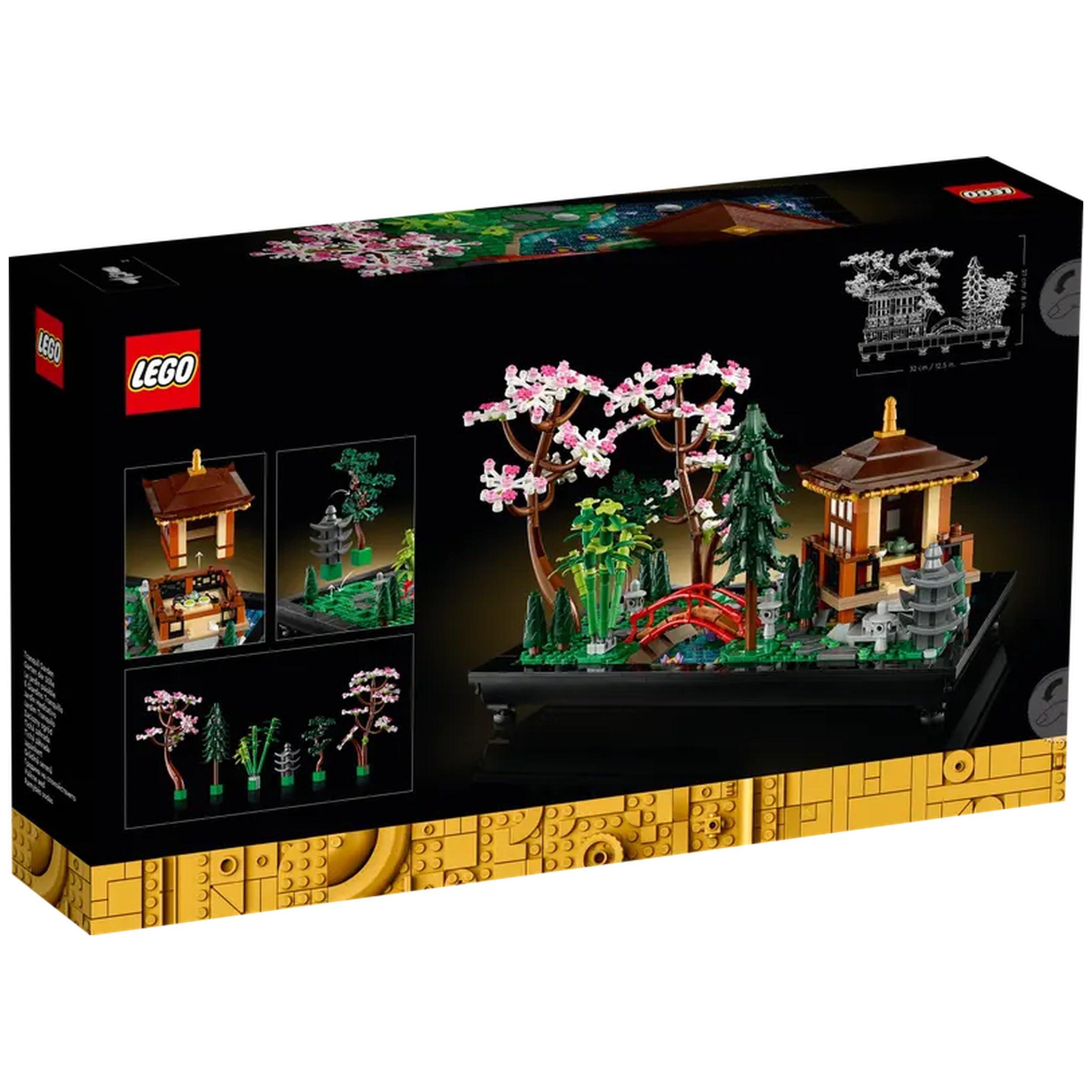 Lego - Icons - Jardín Tranquilo - Set de Construcción de Juguetes