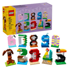 LEGO - Números de Cumpleaños - Juguetes de Construcción - +6 - 72040807