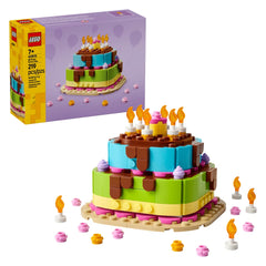 LEGO - Insiders Birthday Party Cake - Juguetes de Construcción - +7 - Regalo Divertido - 72040815
