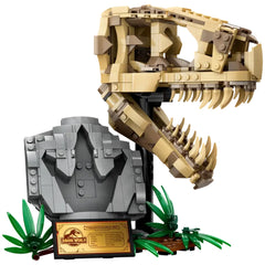 Lego - Jurassic World - Fósiles de Dinosaurios: Cráneo de T. rex - Juguetes de Construcción