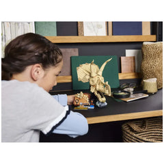 Lego - Jurassic World - Fósiles de Dinosaurios: Cráneo de Triceratops - Juguetes de Set de Construcción