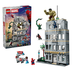 LEGO - Spider - Man vs. Hulk Epic Clash - Juguetes de Construcción - +8 - 72076350