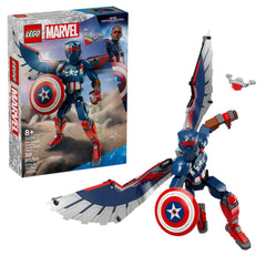 Lego - Marvel Super Heroes - New Captain America Construction Figure - Construction Set Toys