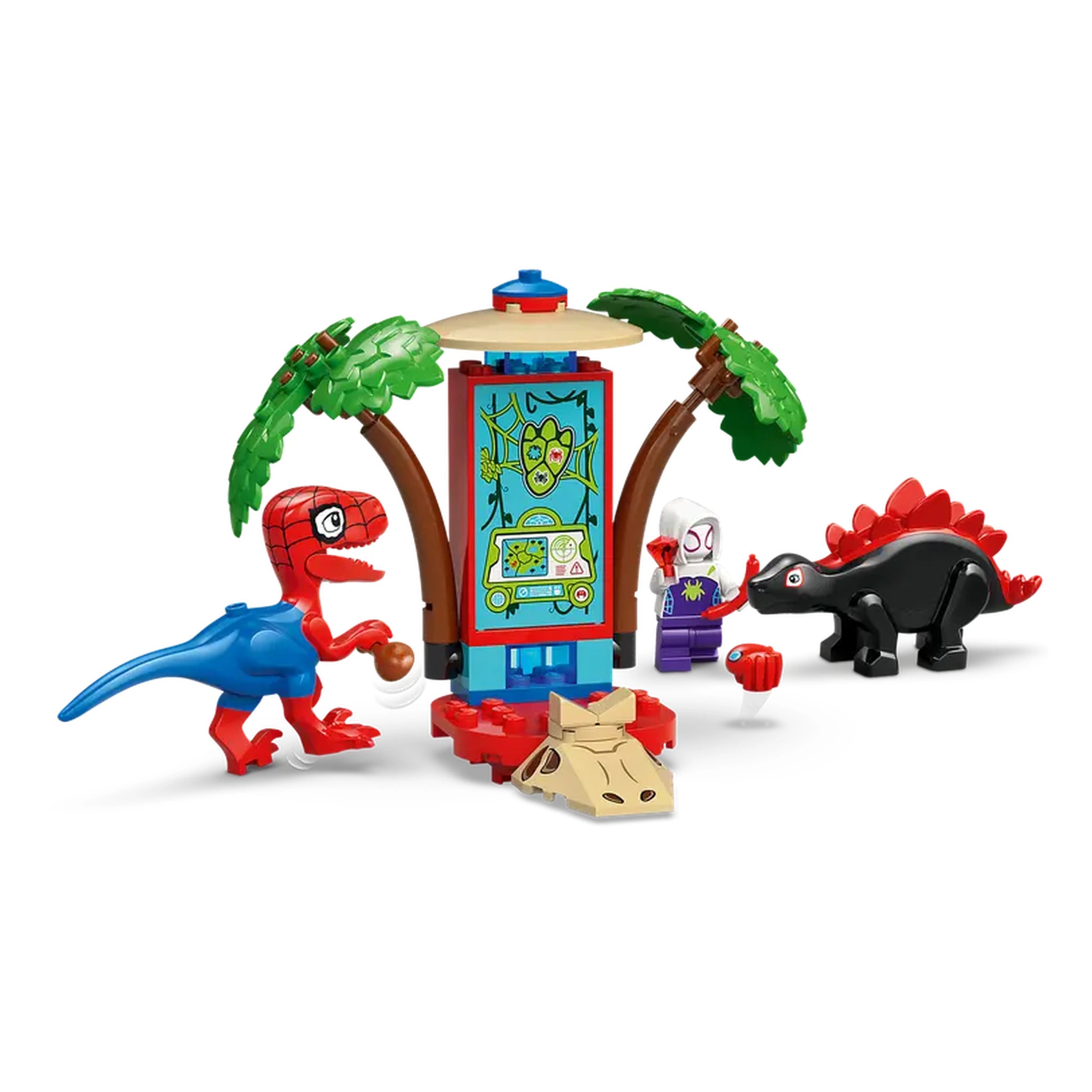 Lego - Marvel Super Heroes - Spidey and Gobby's Raptor Battle at Tree House HQ - Construction Set Toys