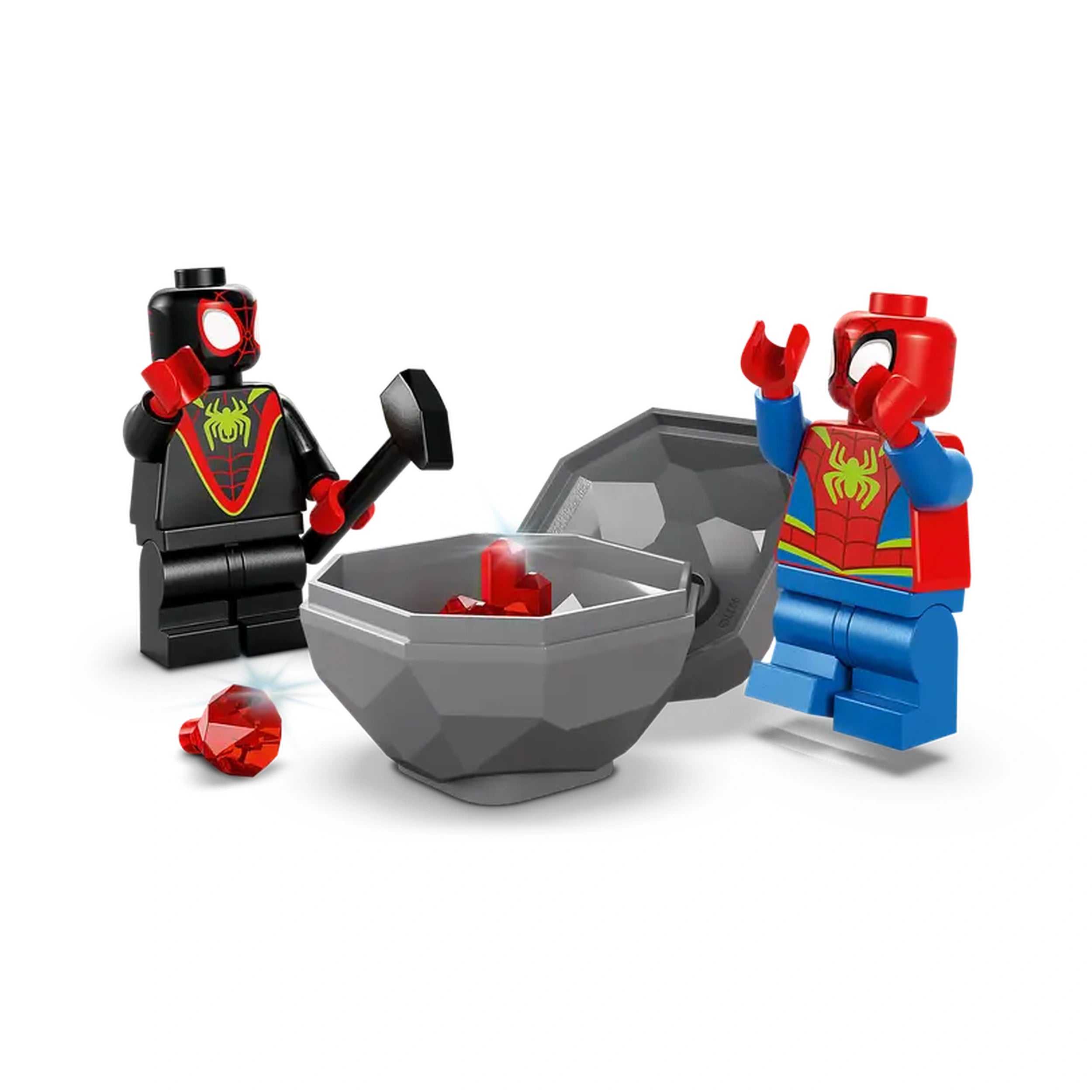 Lego - Marvel Super Heroes - Team Spidey Dino Crawler Rescue - Construction Set Toys