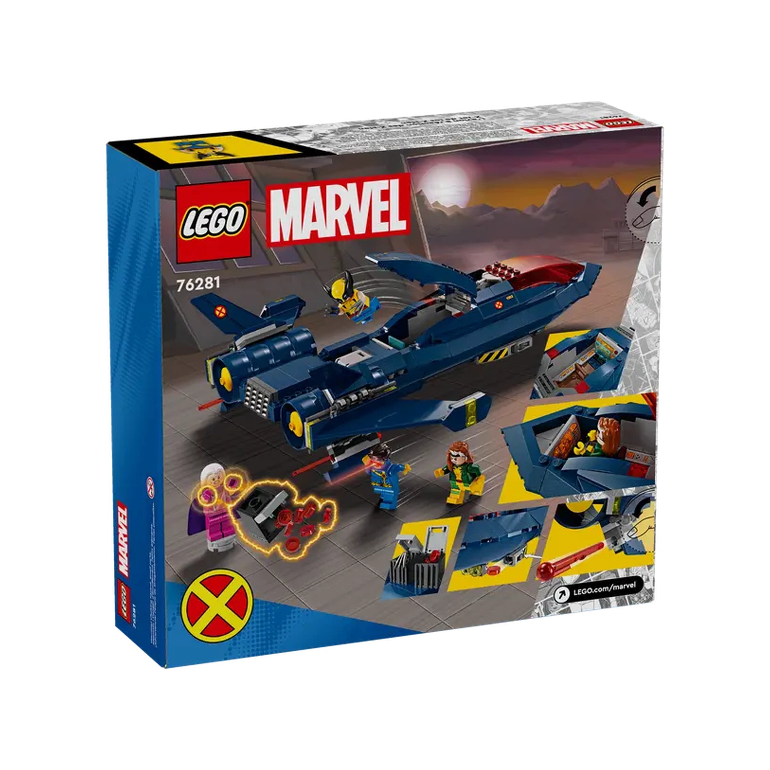 Lego - Marvel Super Heroes - X-Men X-Jet - Construction Set Toys