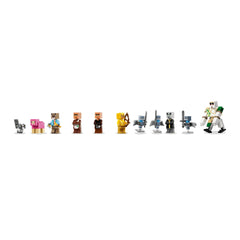 LEGO - Minecraft Evoker Village Attack - Juguetes de Construcción - +9 - Regalo - 72021596