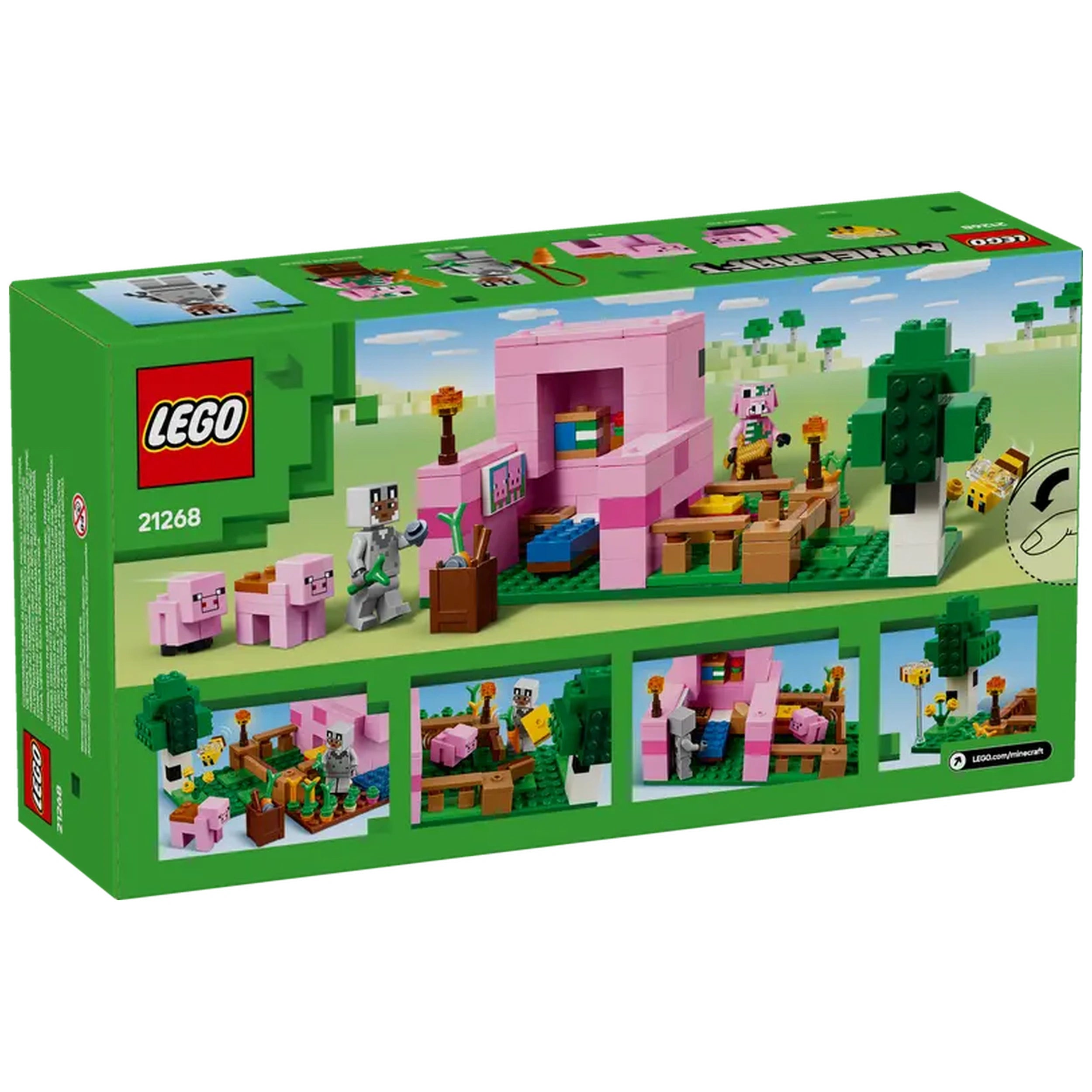 Lego - Minecraft - The Baby Pig House - Construction Set Toys