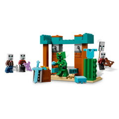 Lego - Minecraft - La Patrulla del Desierto Illager - Juguetes de Construcción