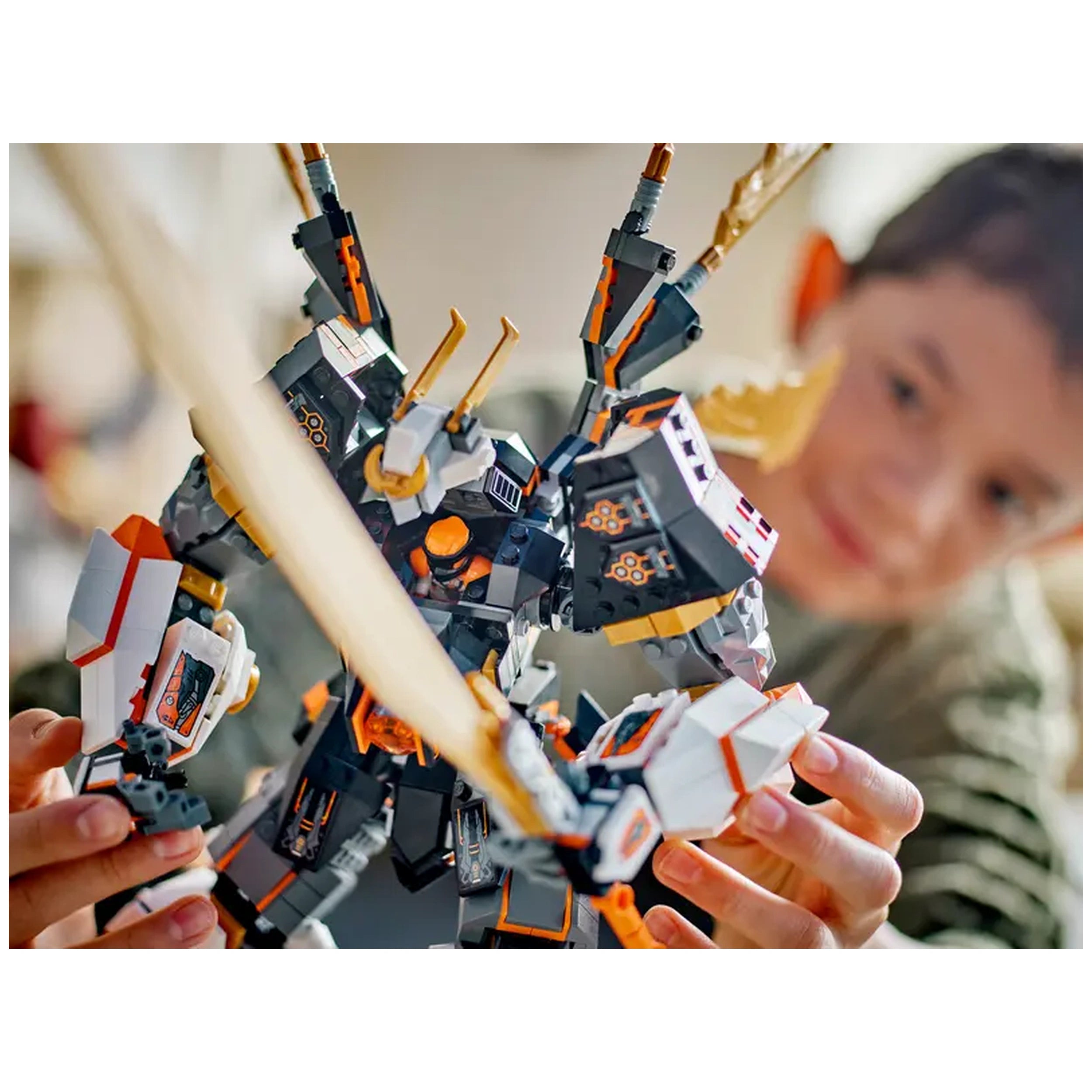 Lego - Ninjago - Mech del Dragón Titán de Cole - Juguetes de Construcción