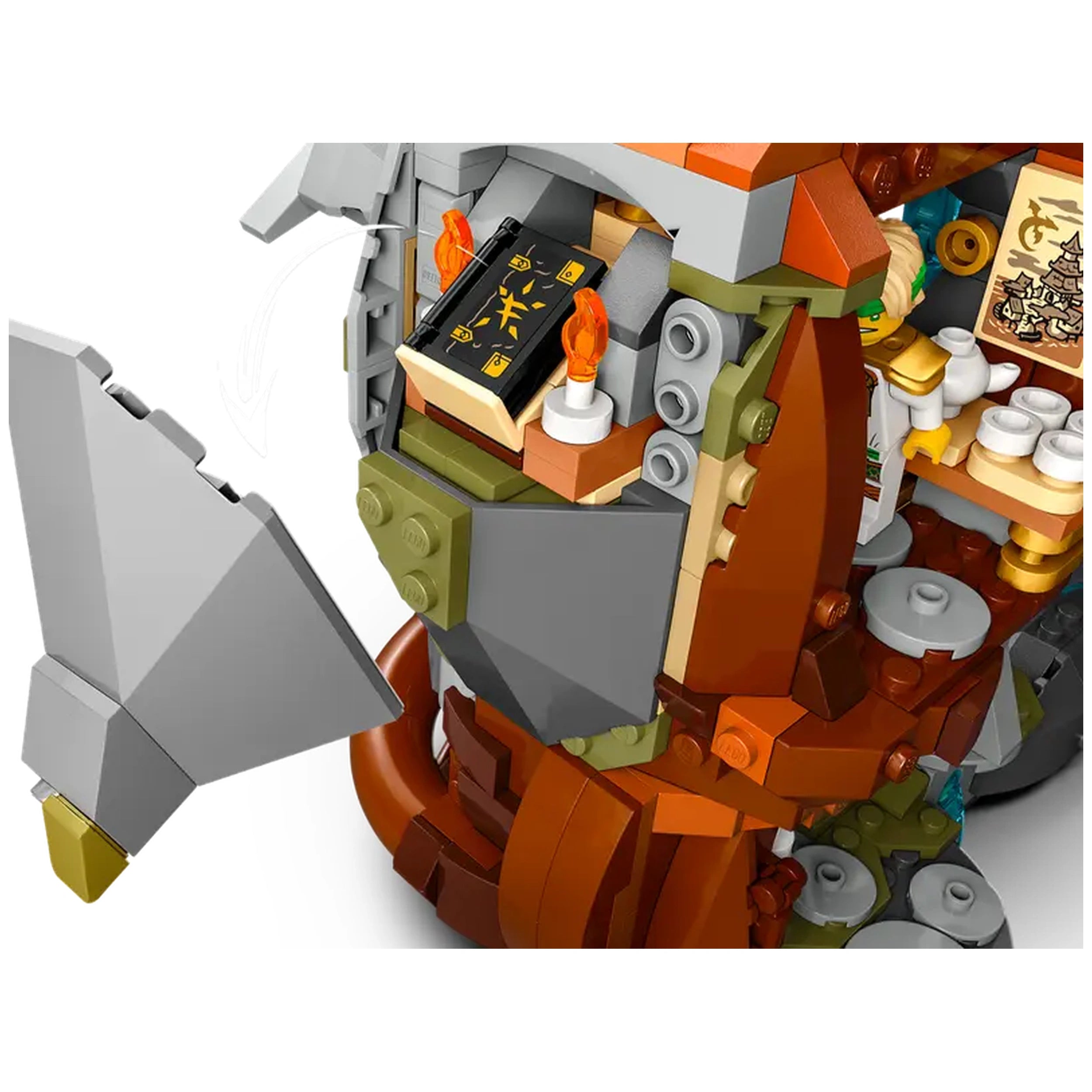 Lego - Ninjago - Santuario de la Piedra Dragón - Juguetes de Construcción