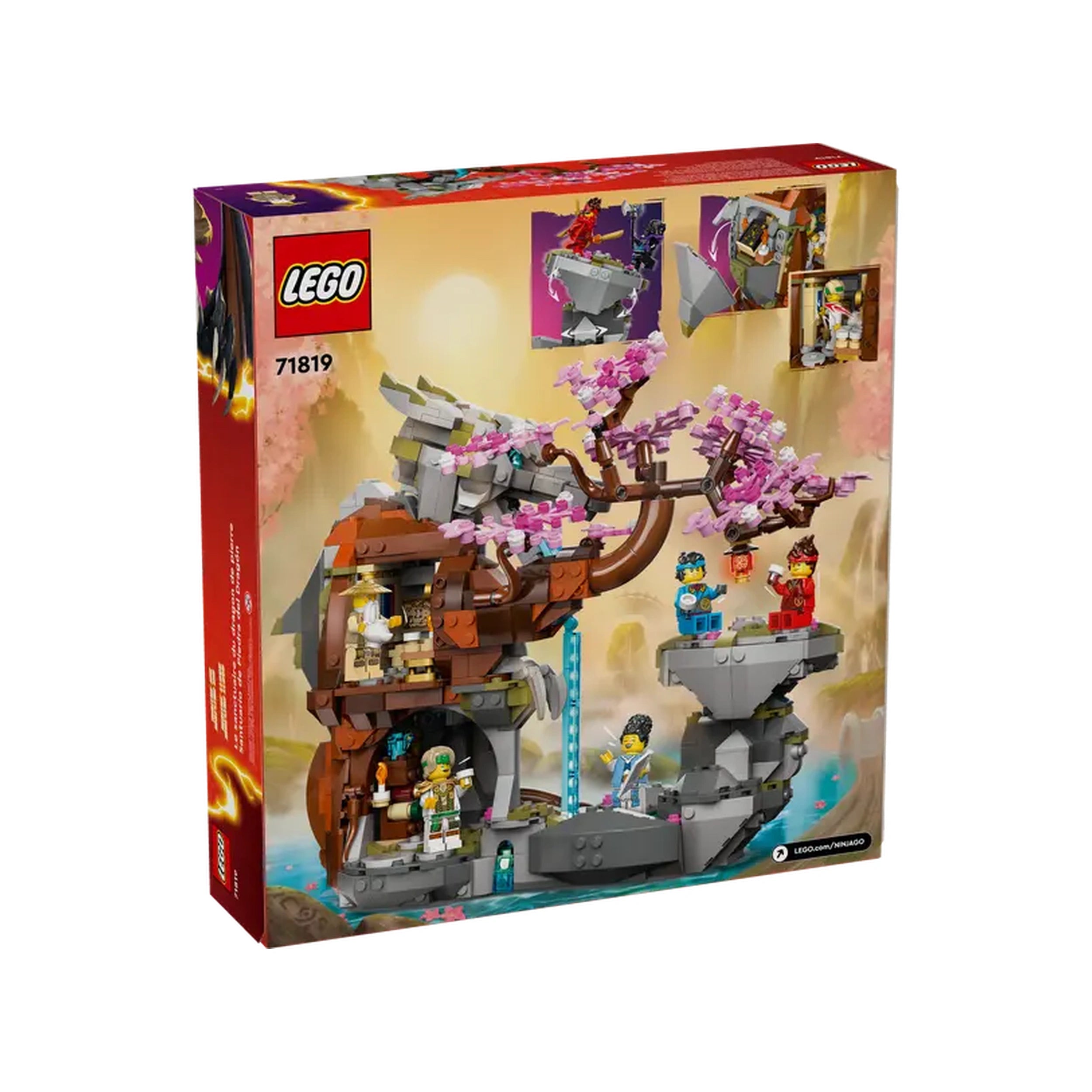 Lego - Ninjago - Santuario de la Piedra Dragón - Juguetes de Construcción