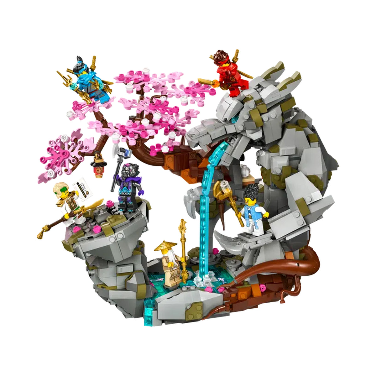 Lego - Ninjago - Santuario de la Piedra Dragón - Juguetes de Construcción