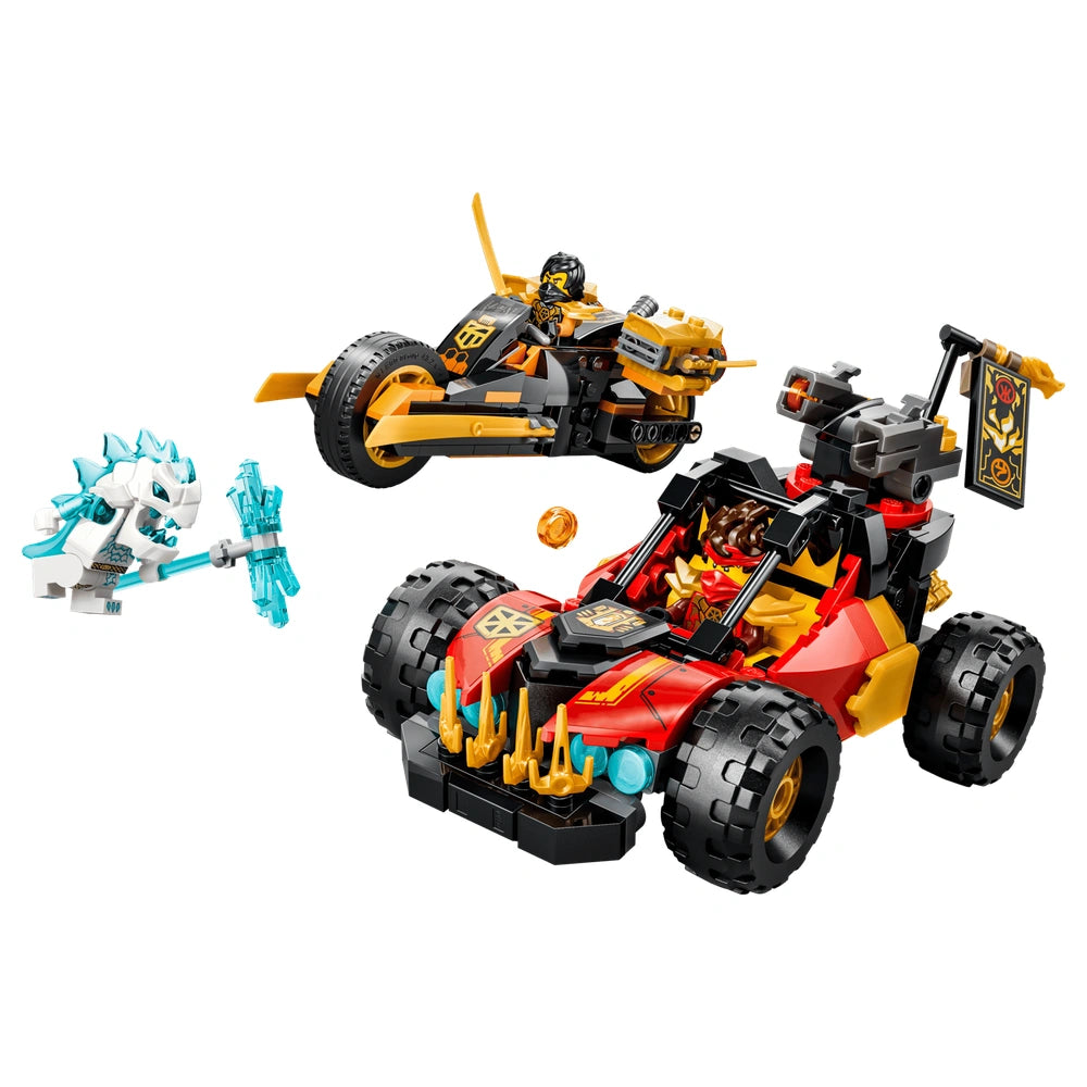 LEGO - Vehículos Combinados de Kai y Cole de Ninjago - Juguetes de Construcción - 72071864