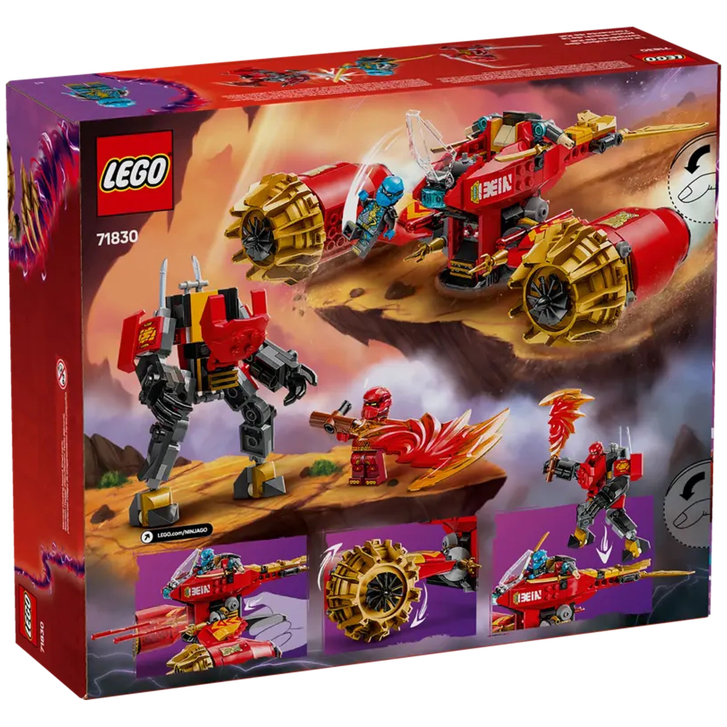 Lego - Ninjago - Kai's Mech Storm Rider - Construction Set Toys