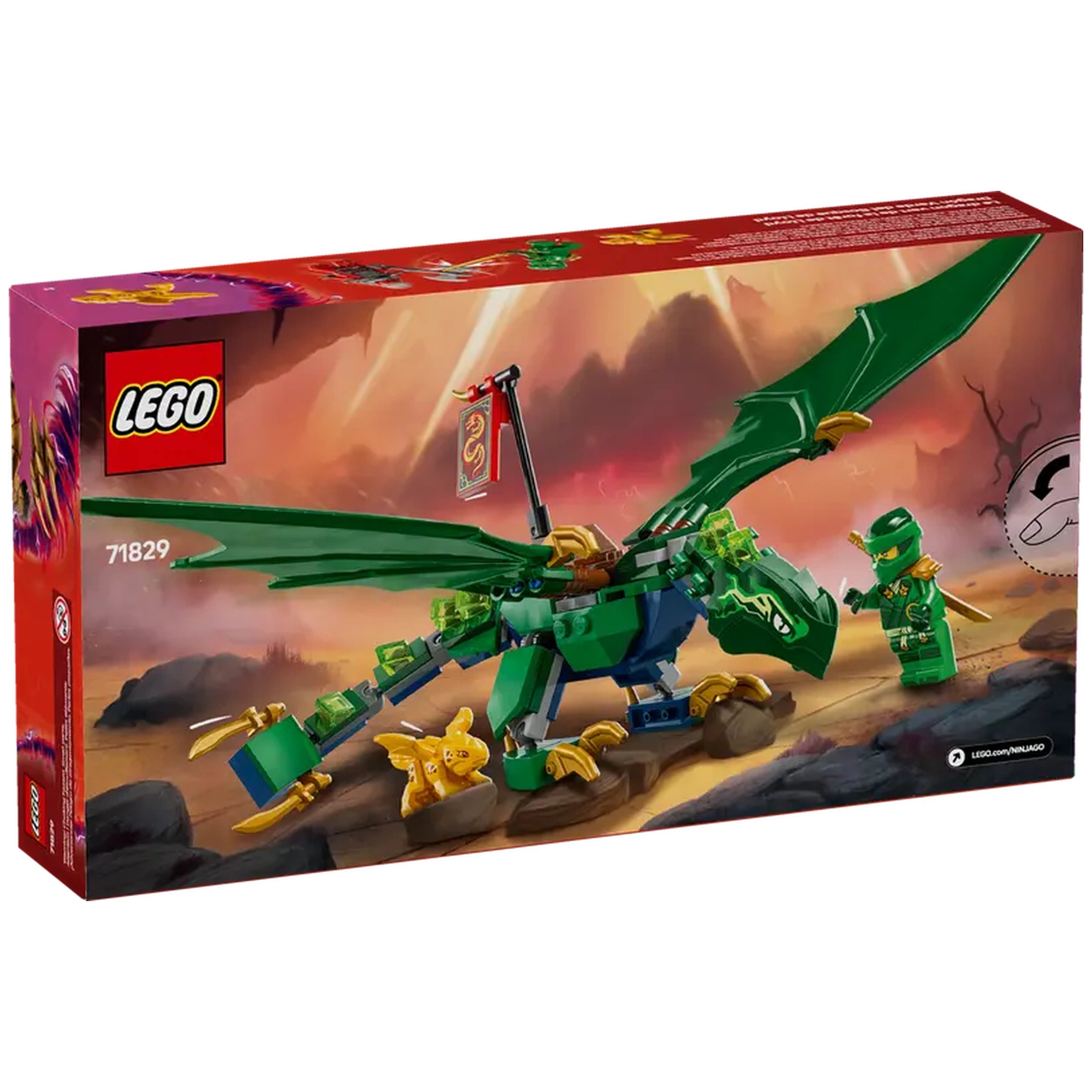 Lego - Ninjago - Lloyd's Green Forest Dragon - Construction Set Toys