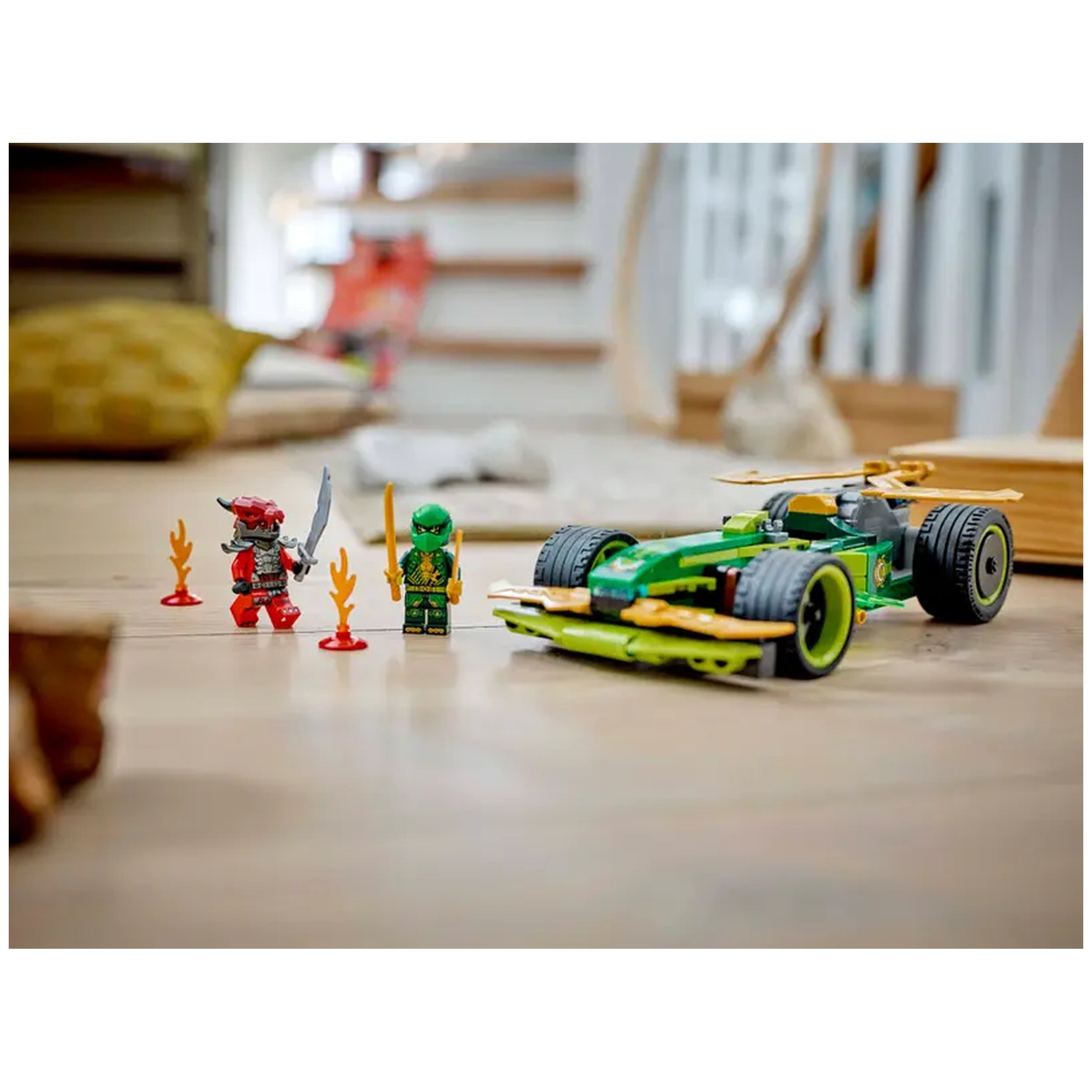 Lego - Ninjago - Lloyd's Pull-Back Race Car - Construction Set Toys