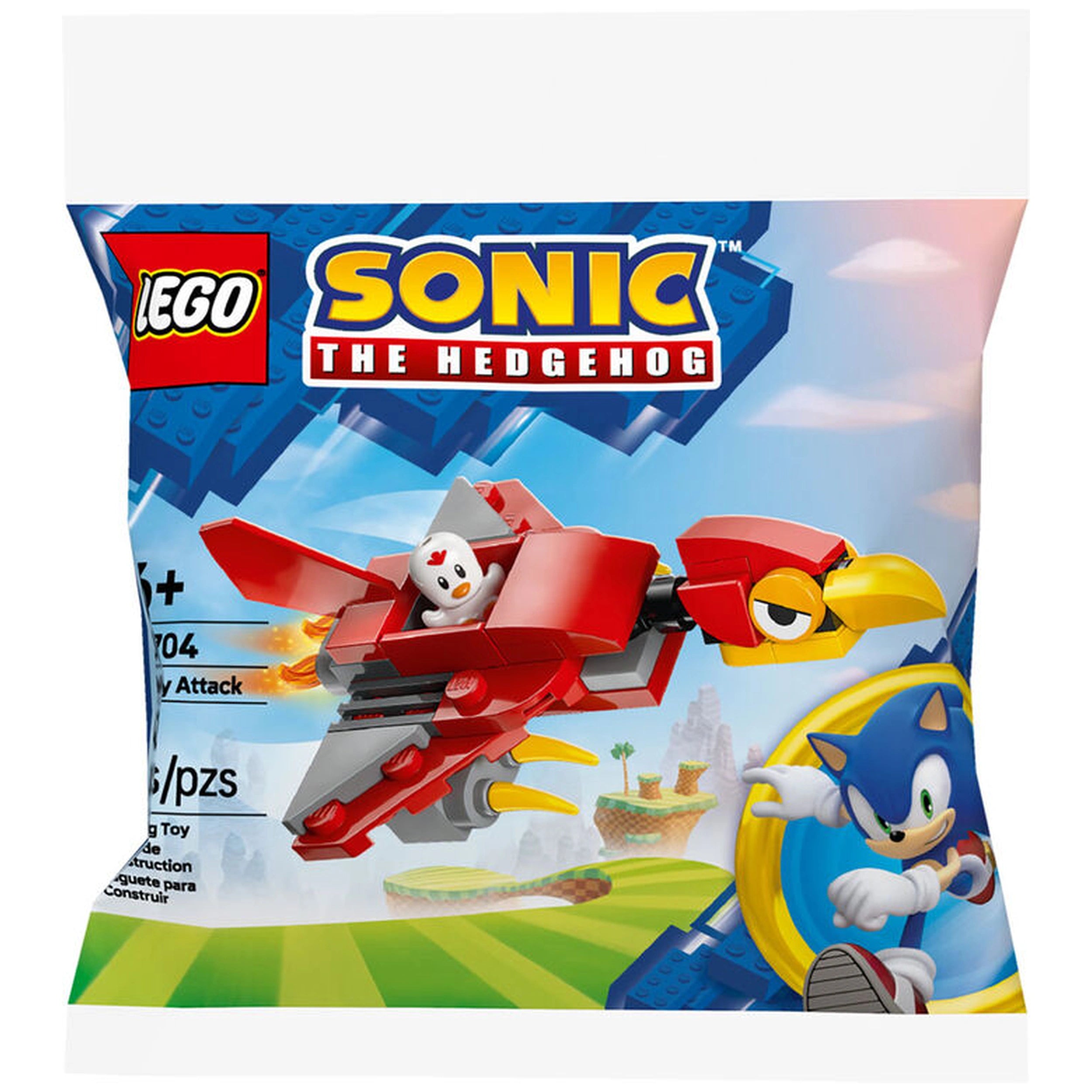 Lego - Sonic the Hedgehog - Ataque de Balkiry del Erizo - Juguetes de Set de Construcción