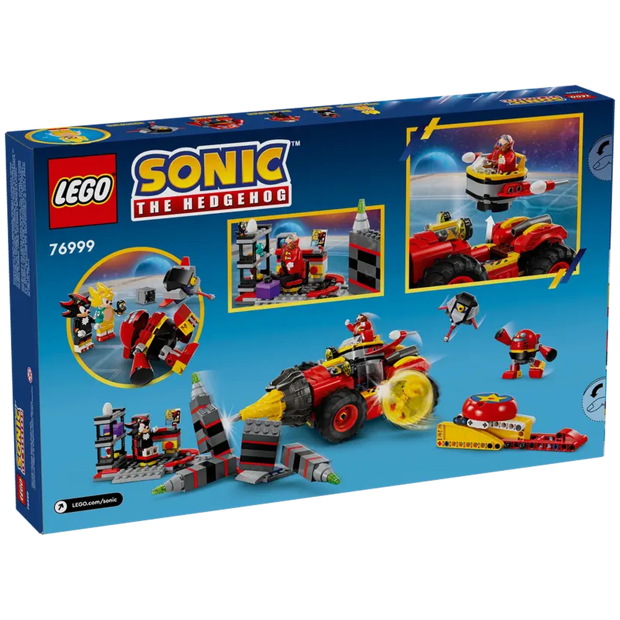 Lego - Sonic the Hedgehog - Super Sonic vs. Egg Drillster - Juguetes de Set de Construcción