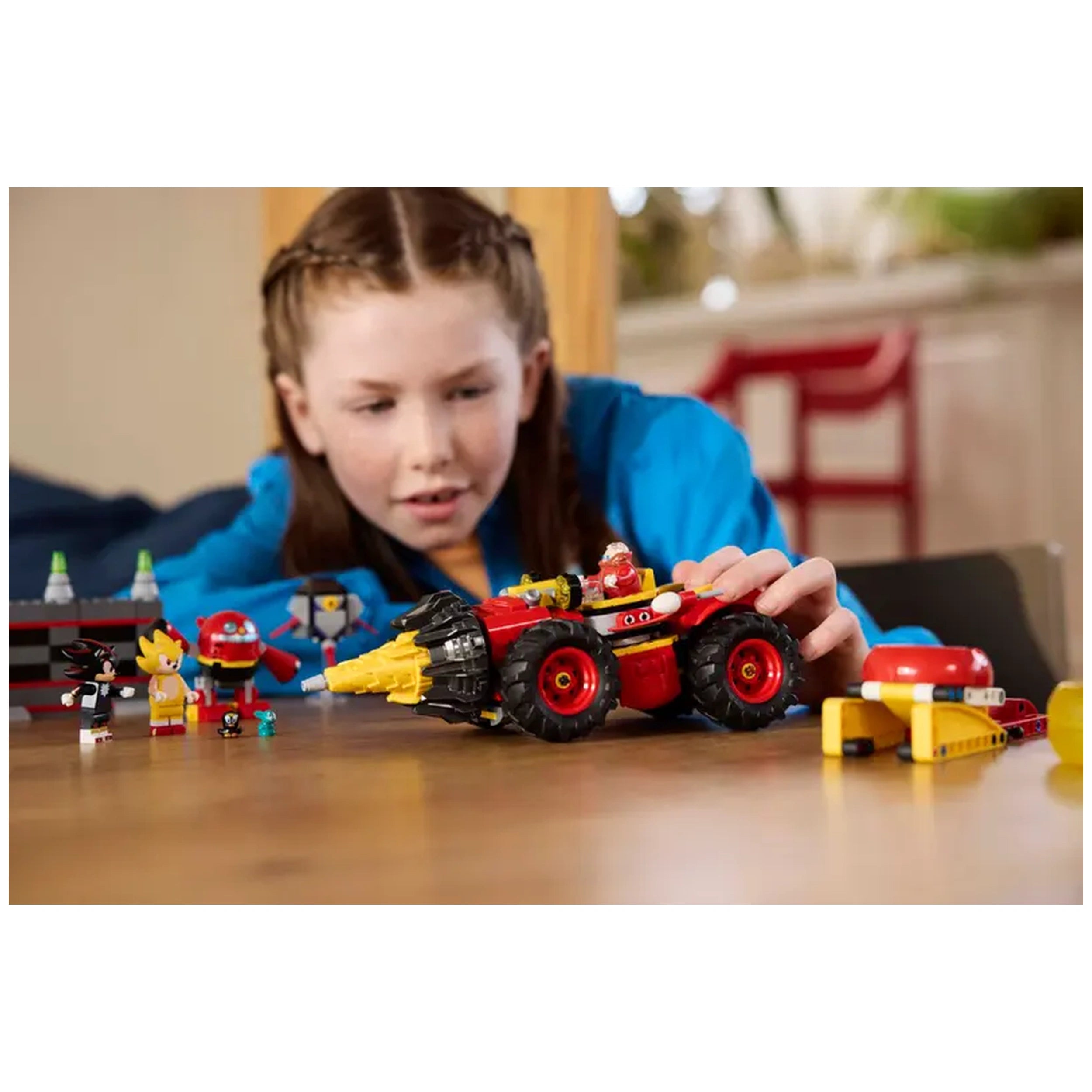 Lego - Sonic the Hedgehog - Super Sonic vs. Egg Drillster - Juguetes de Set de Construcción