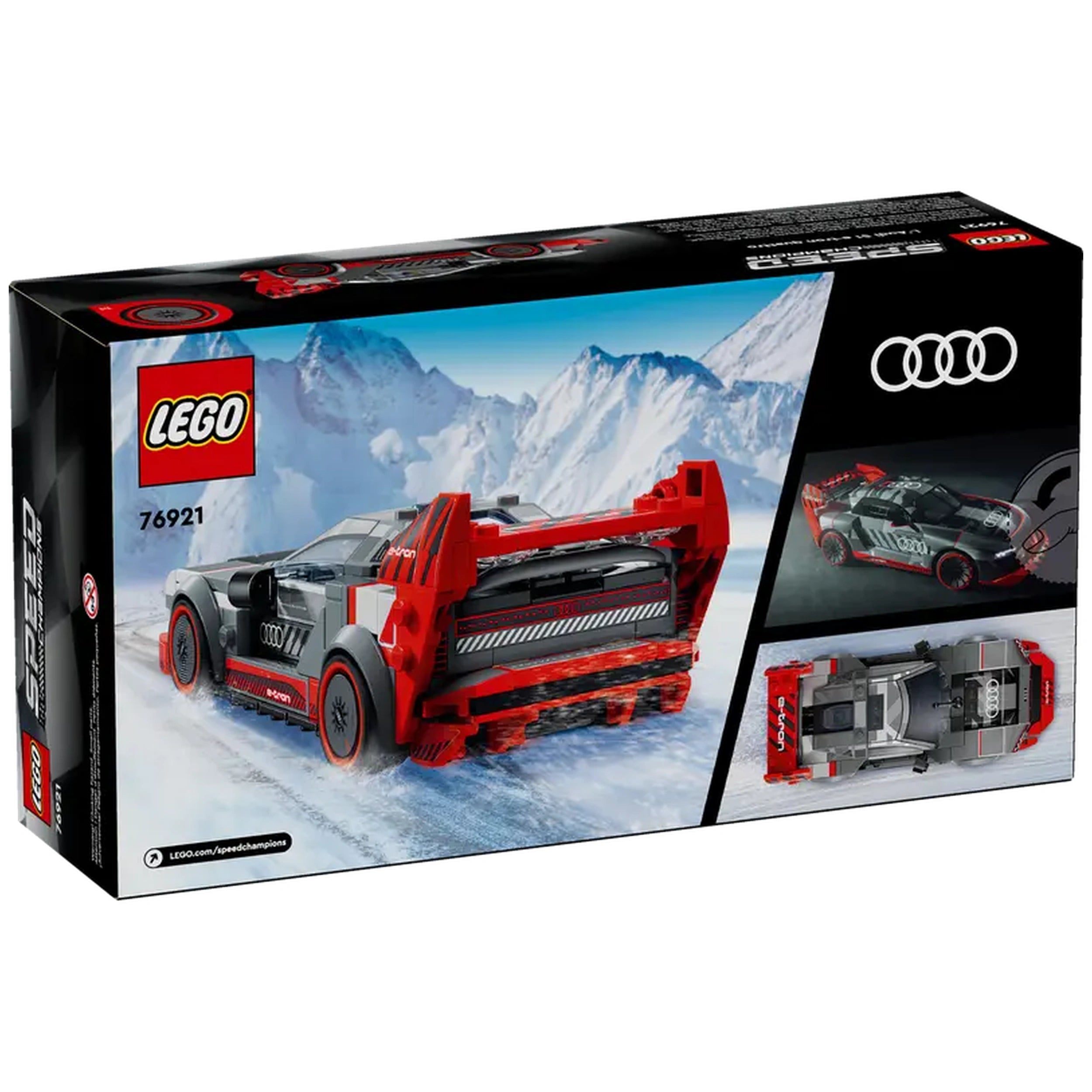 Lego - Speed Champions - Audi S1 e-tron quattro - Juguete de Set de Construcción