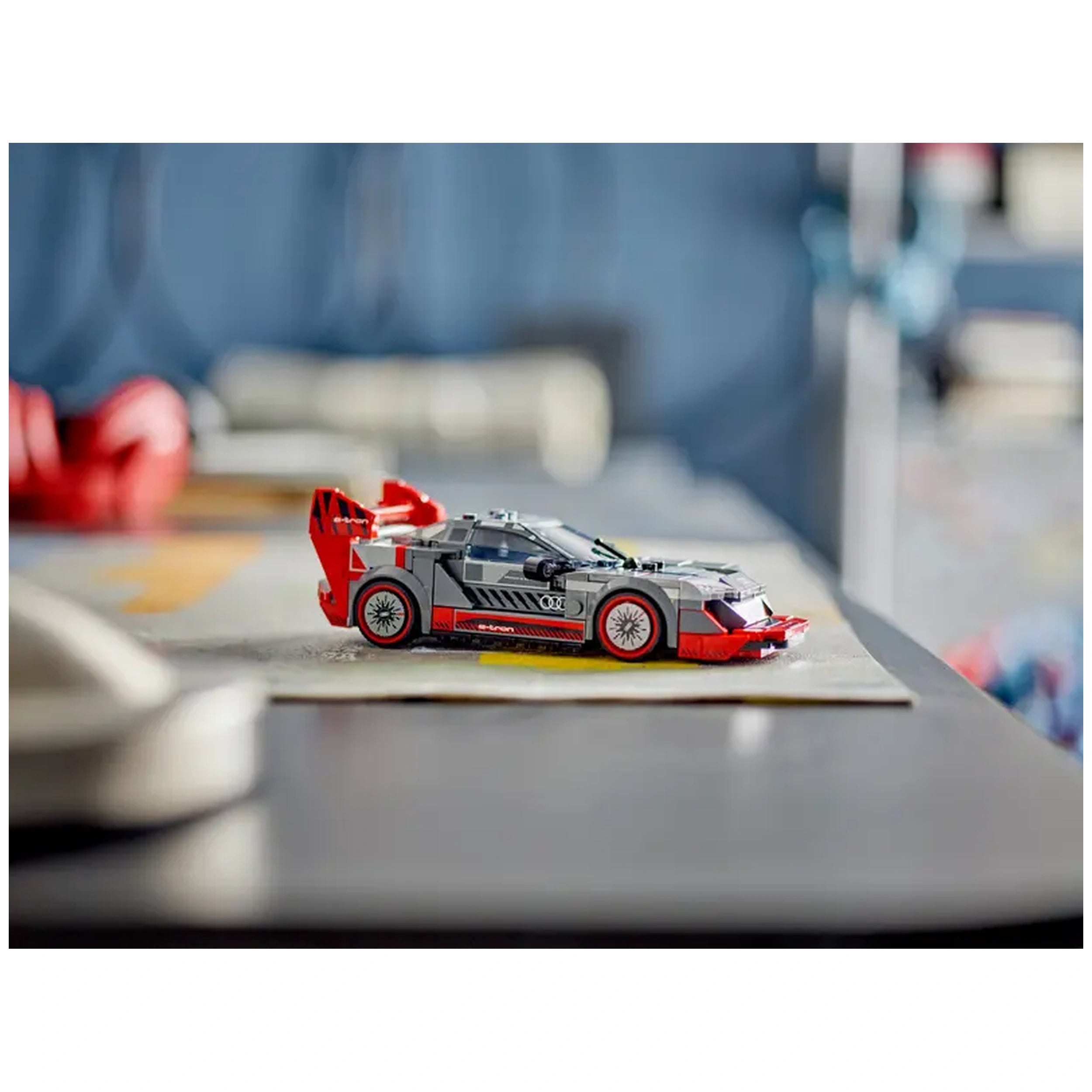 Lego - Speed Champions - Audi S1 e-tron quattro - Juguete de Set de Construcción