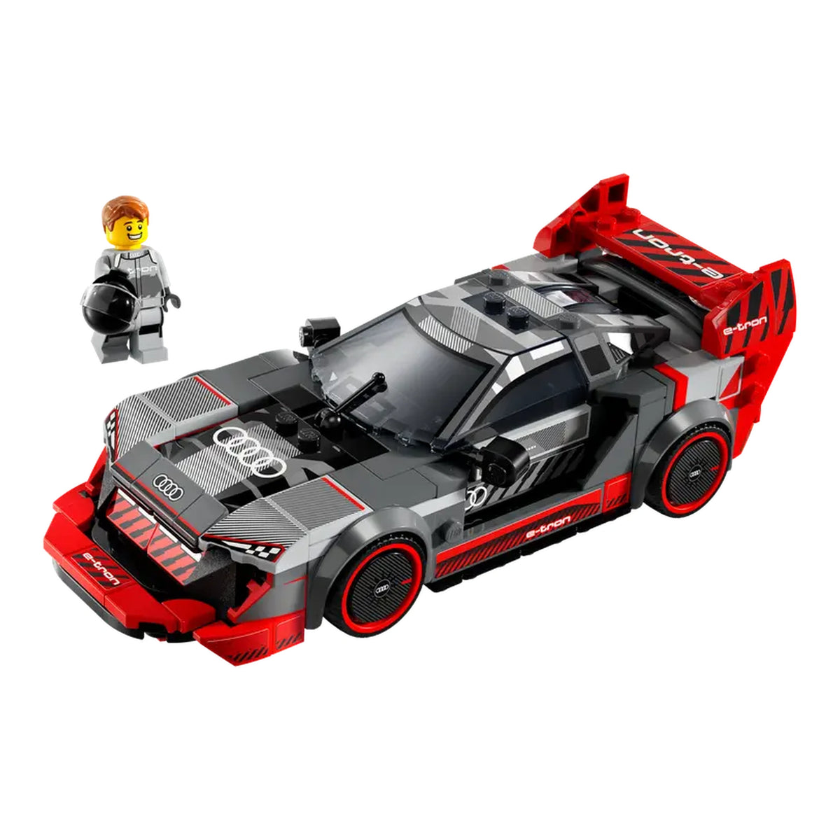 Lego - Speed Champions - Audi S1 e-tron quattro - Juguete de Set de Construcción