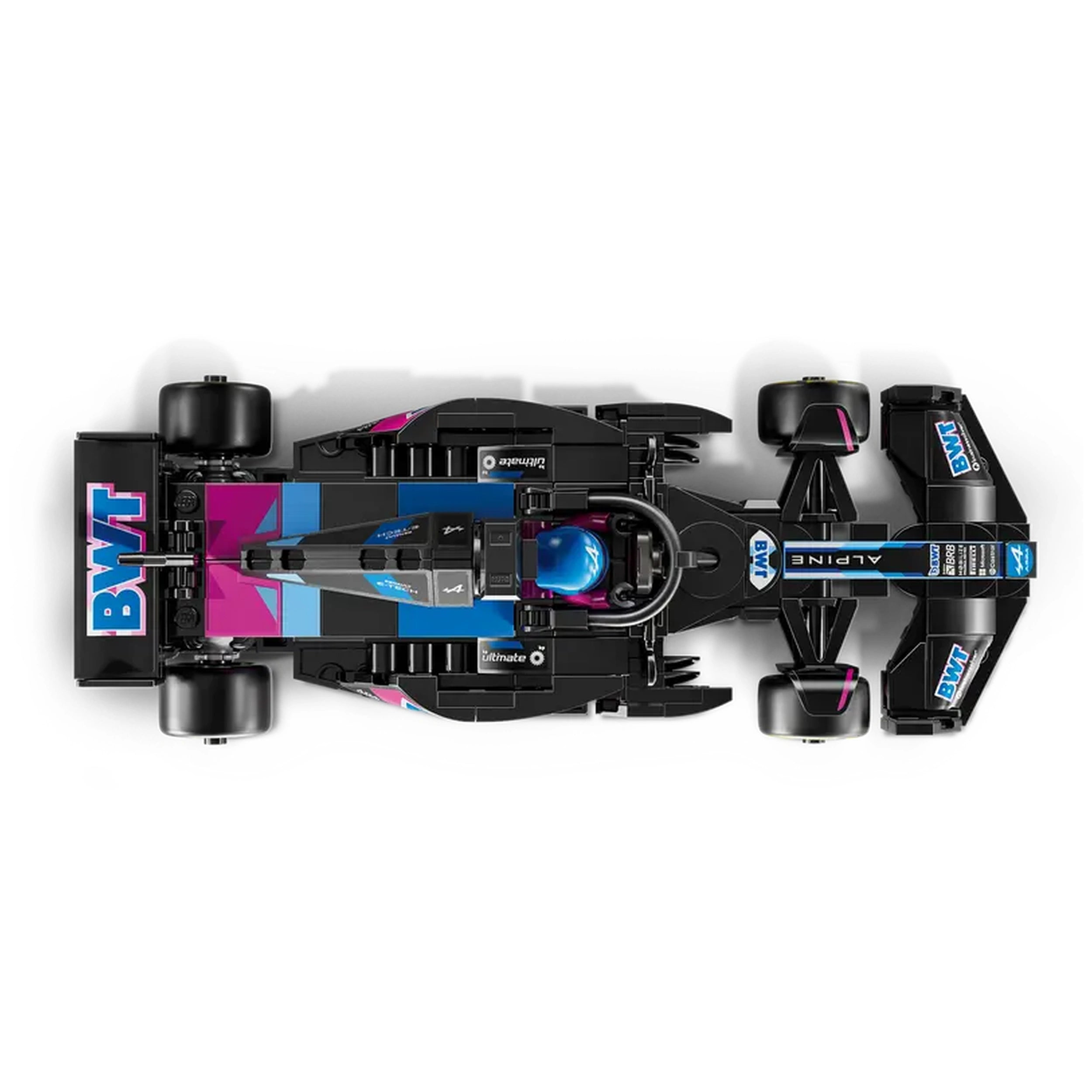 Lego - Speed Champions - BWT Alpine F1 Team A524 Coche de Carreras - Set de Construcción Juguetes