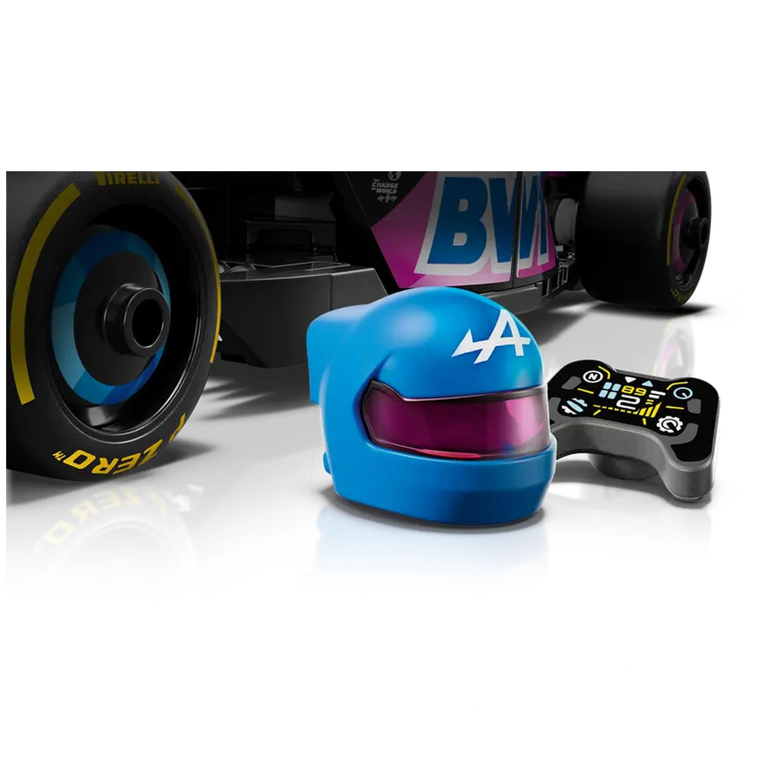 Lego - Speed Champions - BWT Alpine F1 Team A524 Coche de Carreras - Set de Construcción Juguetes