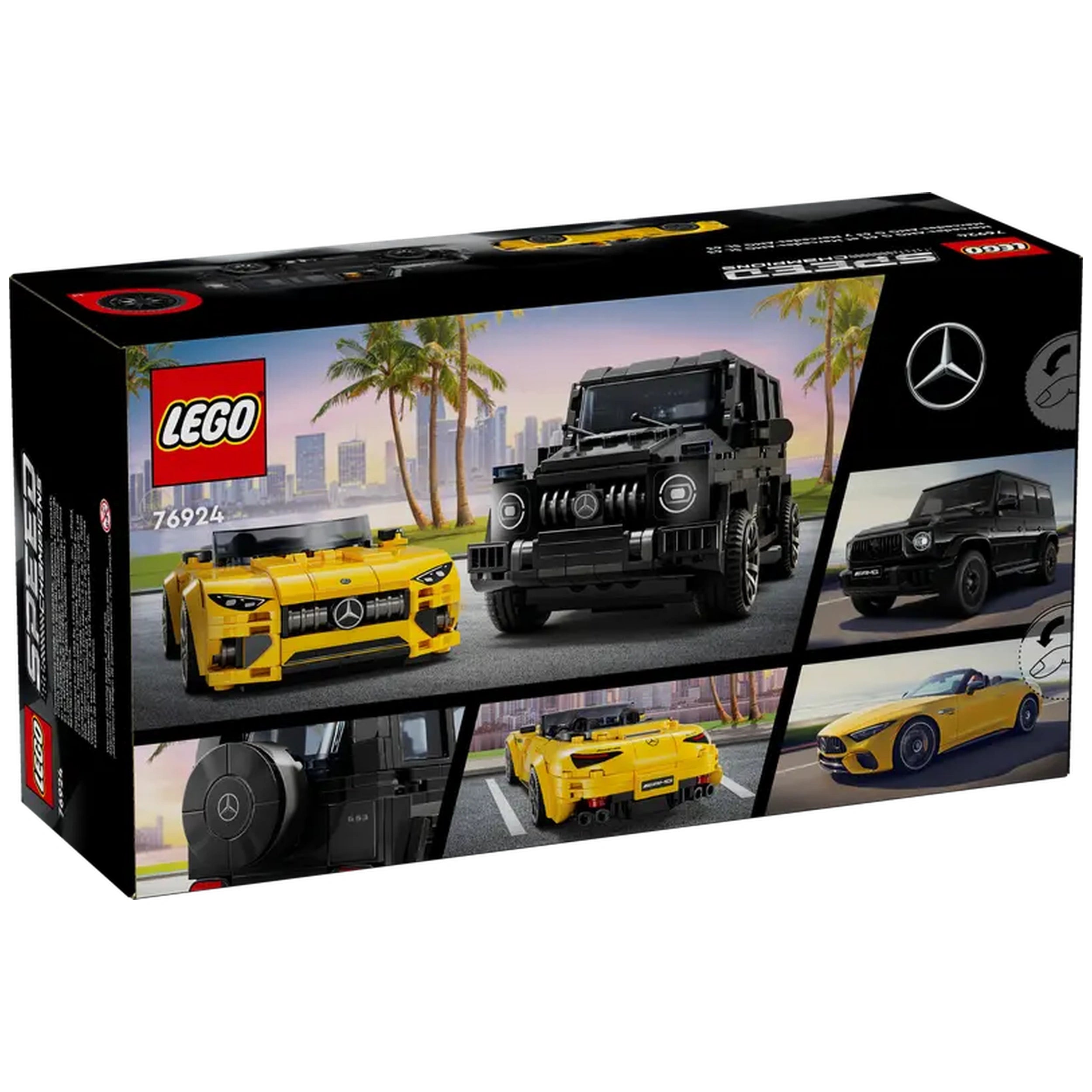 Lego - Speed Champions - Mercedes-AMG G 63 & Mercedes-AMG SL 63 - Construction Set Toys
