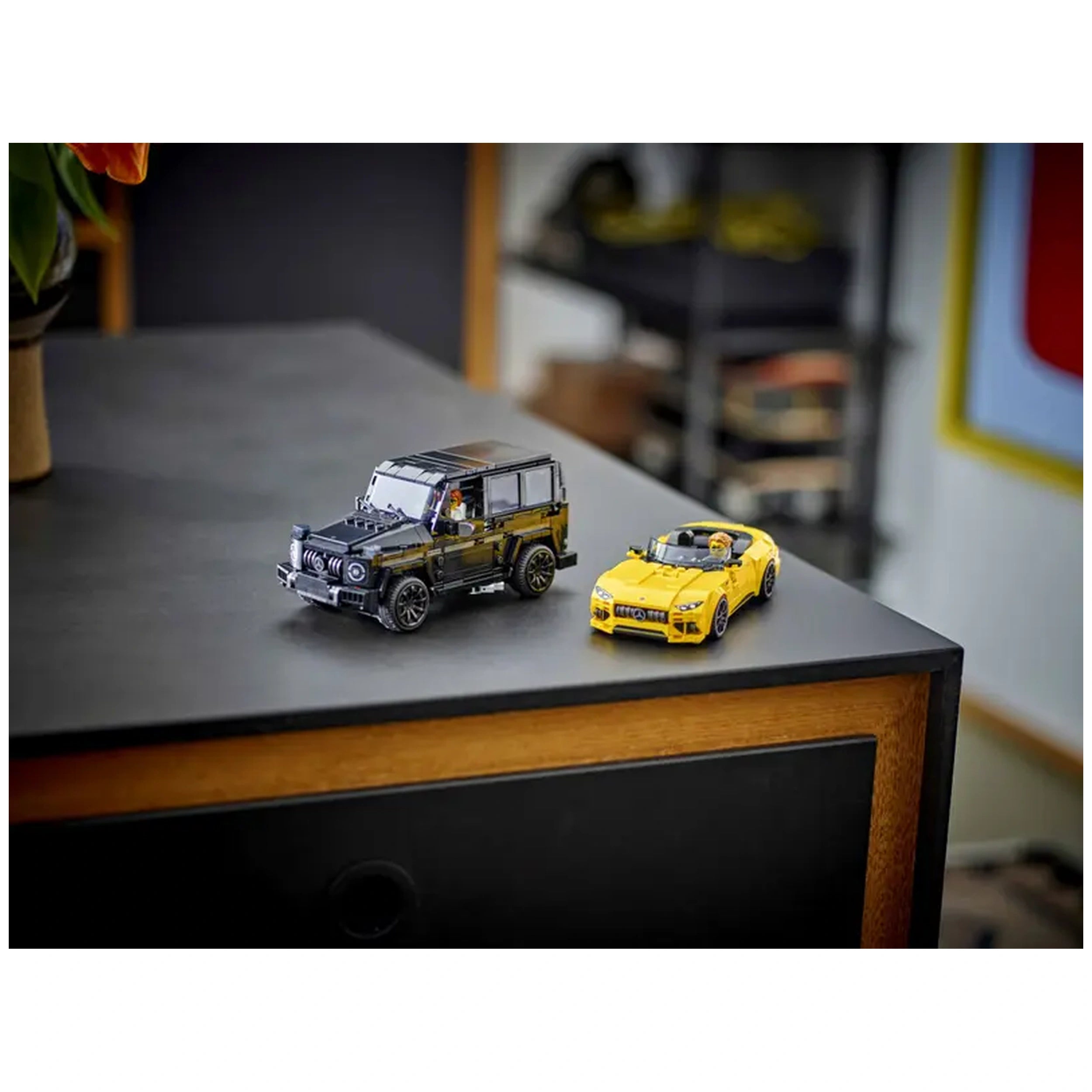 Lego - Speed Champions - Mercedes-AMG G 63 & Mercedes-AMG SL 63 - Construction Set Toys