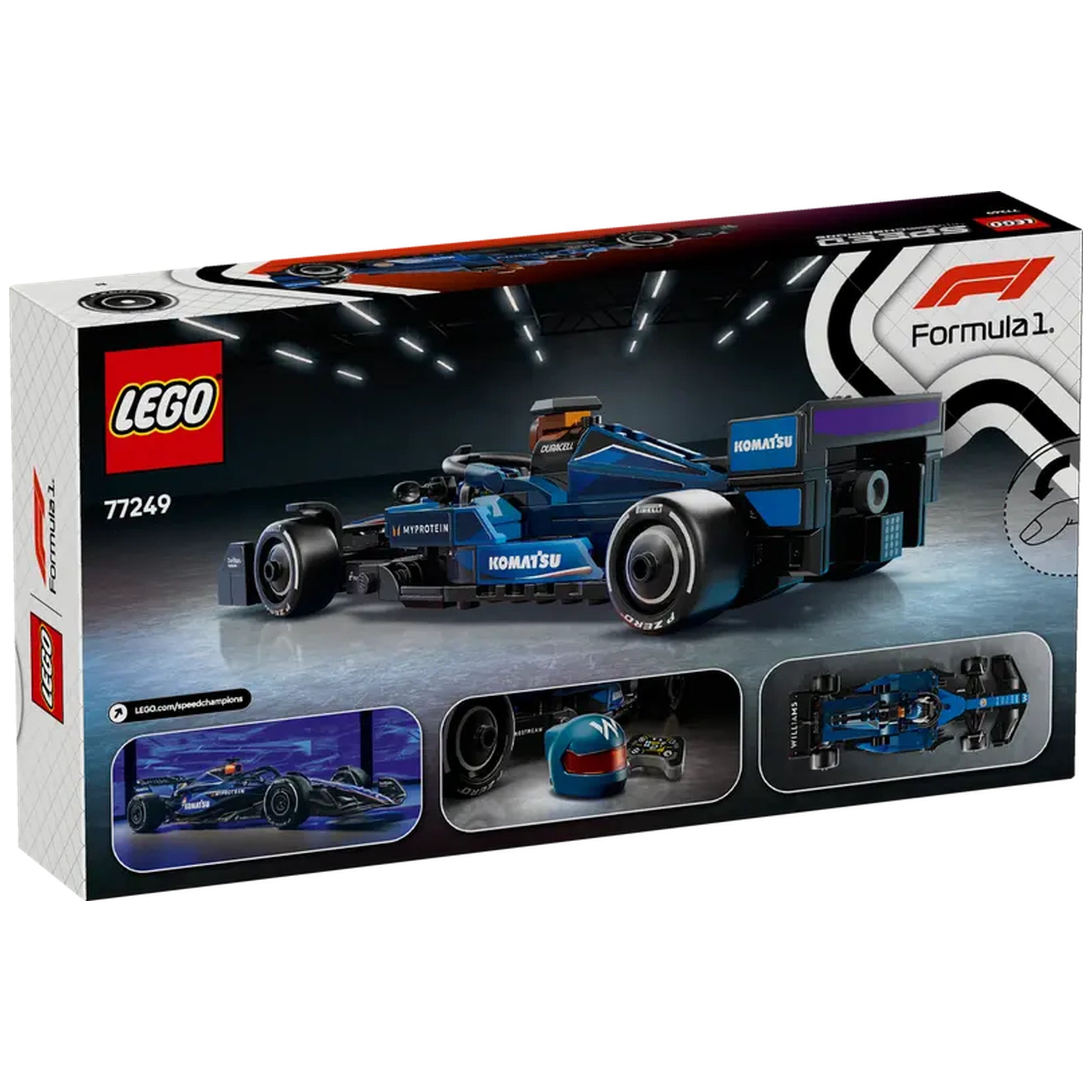 Lego - Speed Champions - Williams Racing FW46 F1 Race Car - Construction Set Toys