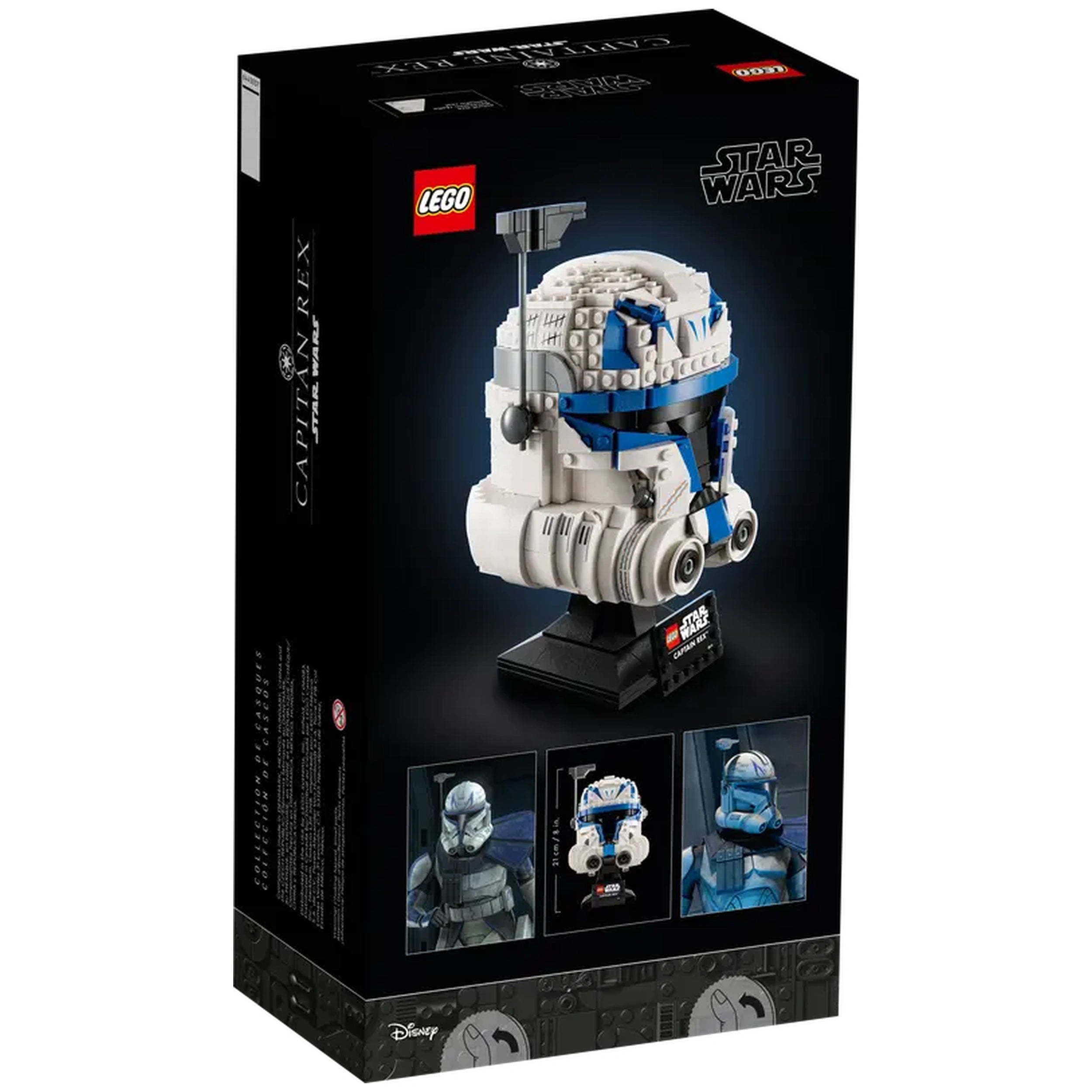 Lego - Star Wars - Casco del Capitán Rex - Juguetes de Construcción