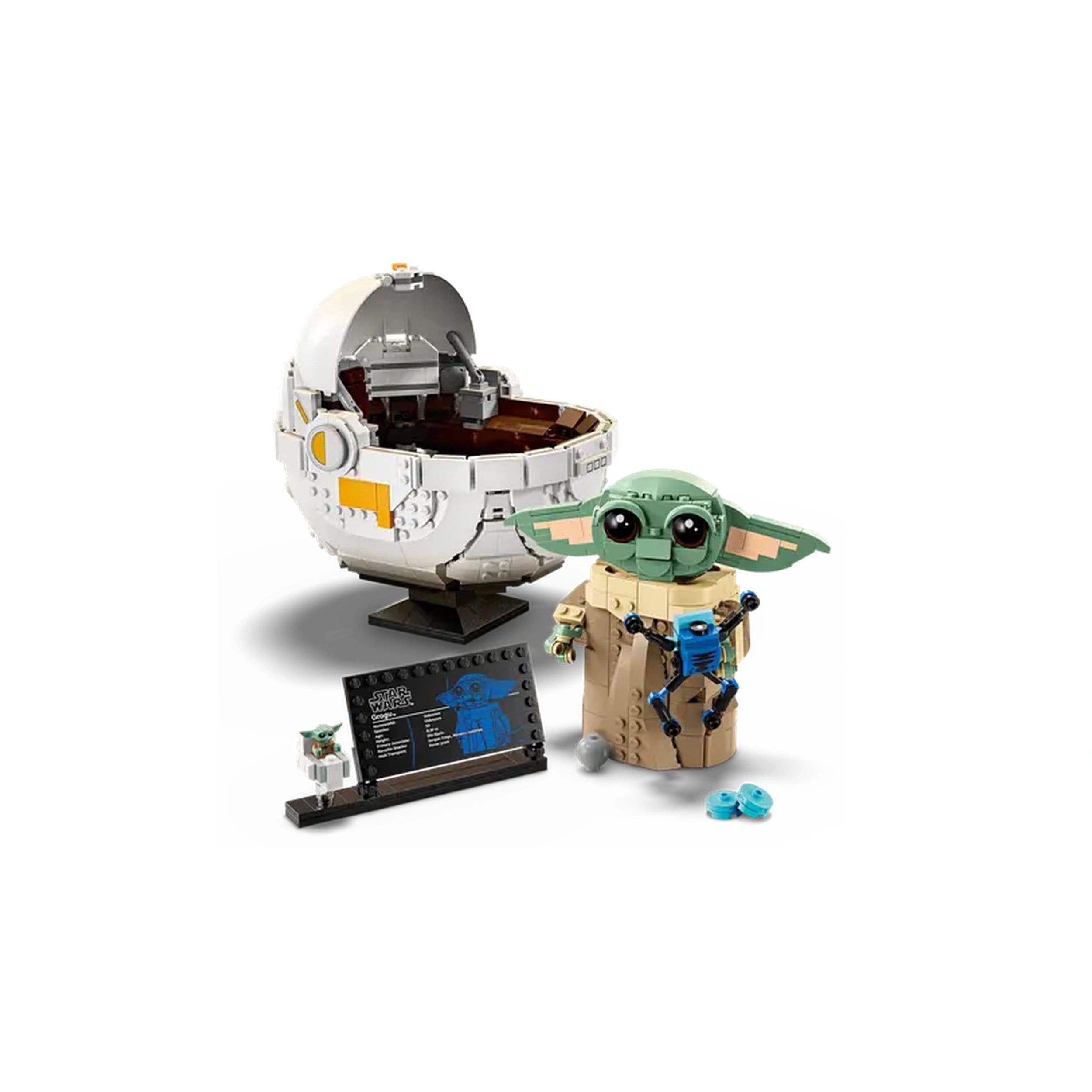 Lego - Star Wars - Grogu with Hover Pram - Construction Set Toys