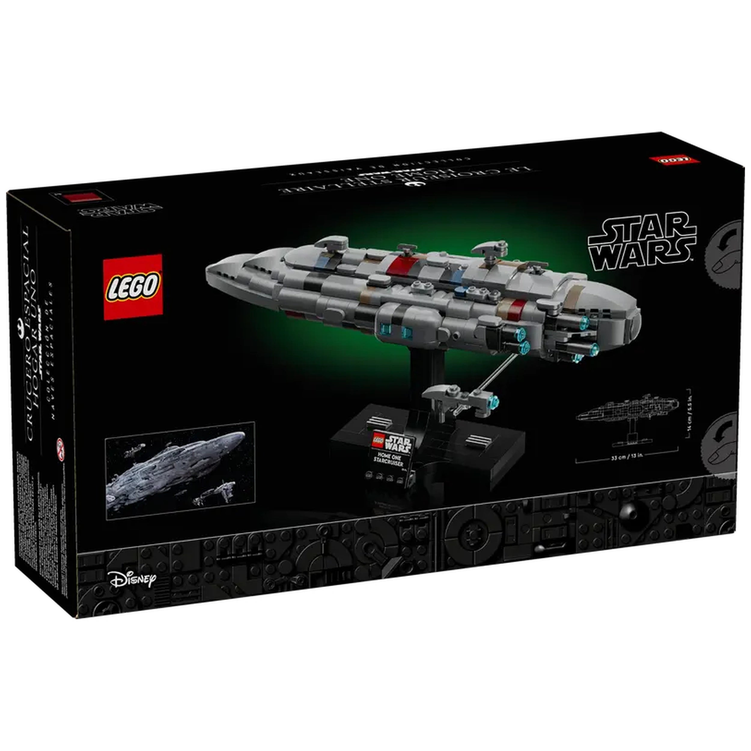 Lego - Star Wars - Home One Starcruiser - Set de Construcción Juguetes