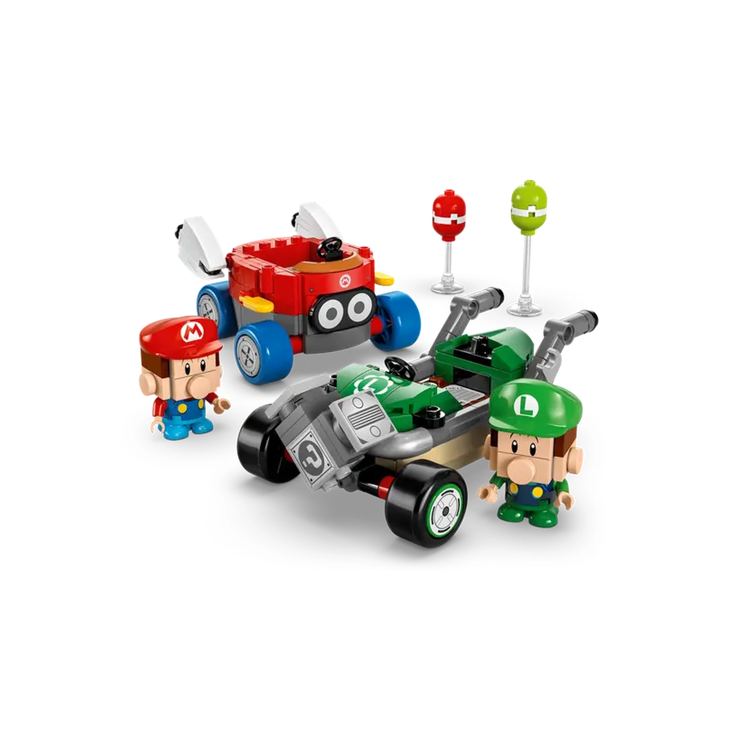 Lego - Super Mario - Baby Mario vs. Baby Luigi - Juguetes de Set de Construcción