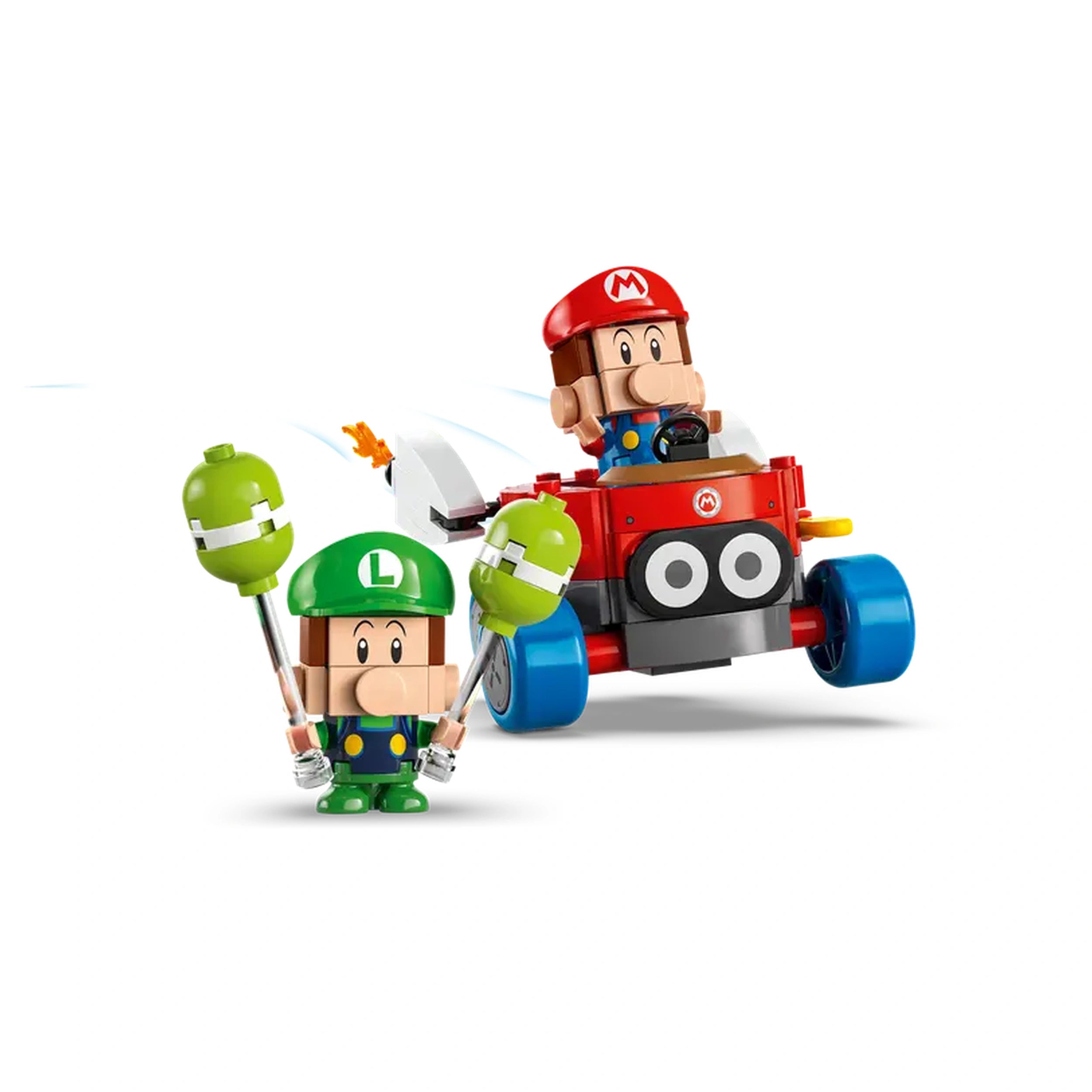 Lego - Super Mario - Baby Mario vs. Baby Luigi - Juguetes de Set de Construcción