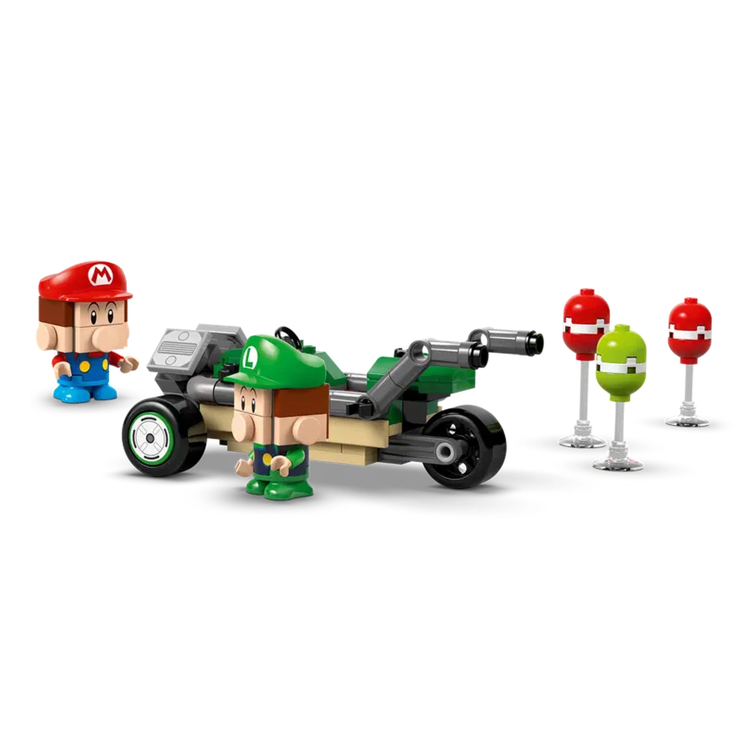 Lego - Super Mario - Baby Mario vs. Baby Luigi - Juguetes de Set de Construcción