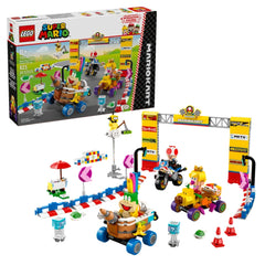 Lego - Super Mario - Set de Baby Peach y Gran Premio - Juguetes de construcción