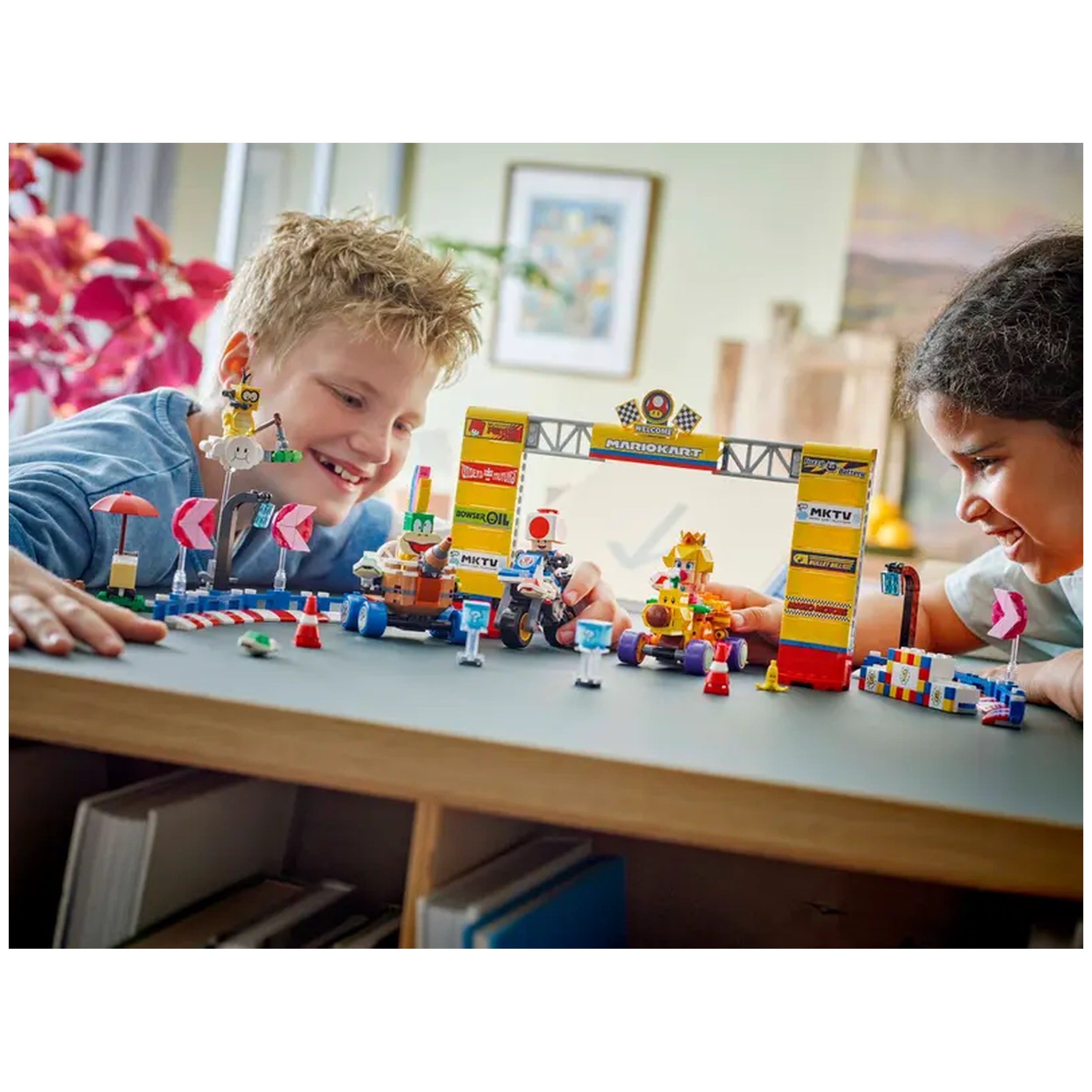 Lego - Super Mario - Set de Baby Peach y Gran Premio - Juguetes de construcción