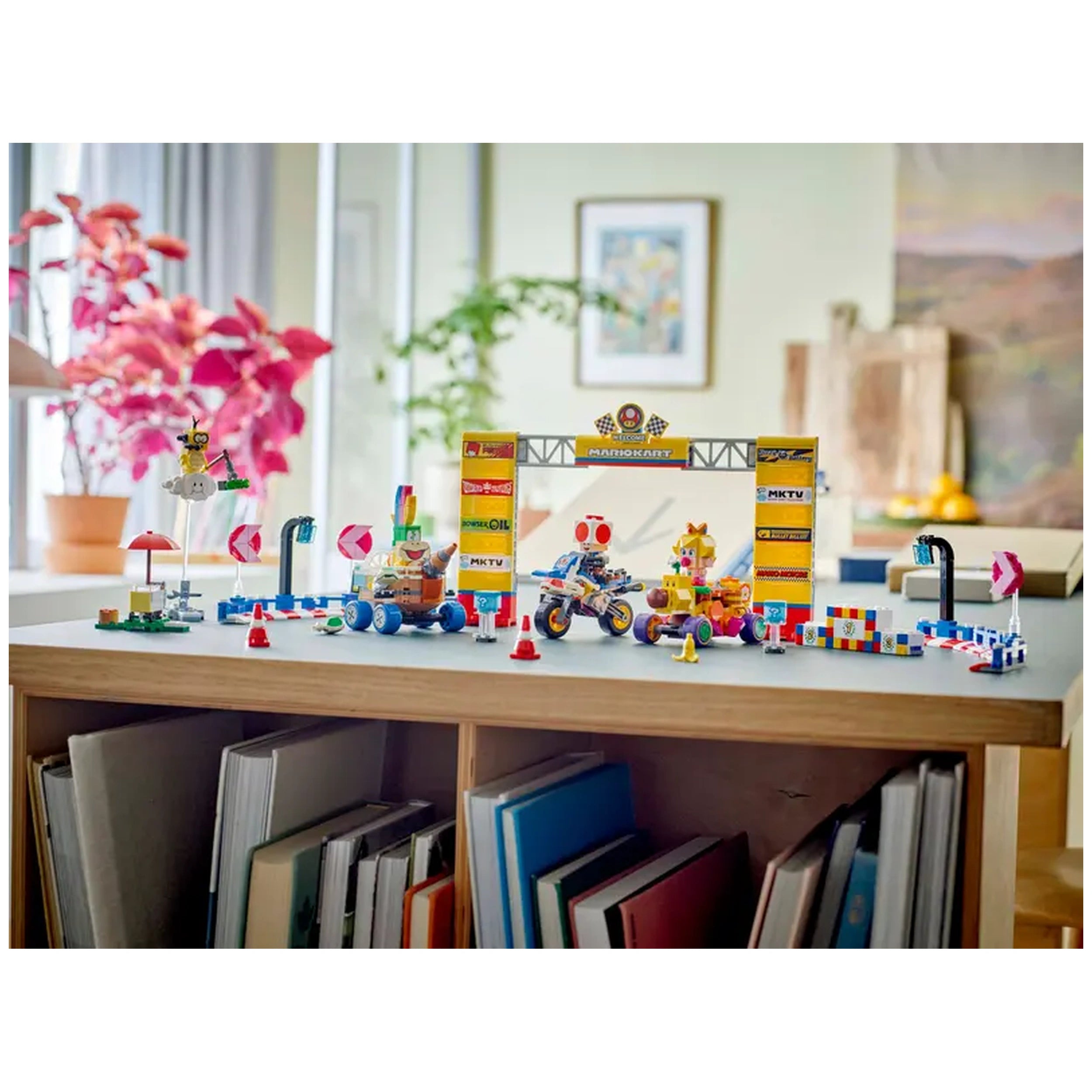 Lego - Super Mario - Set de Baby Peach y Gran Premio - Juguetes de construcción