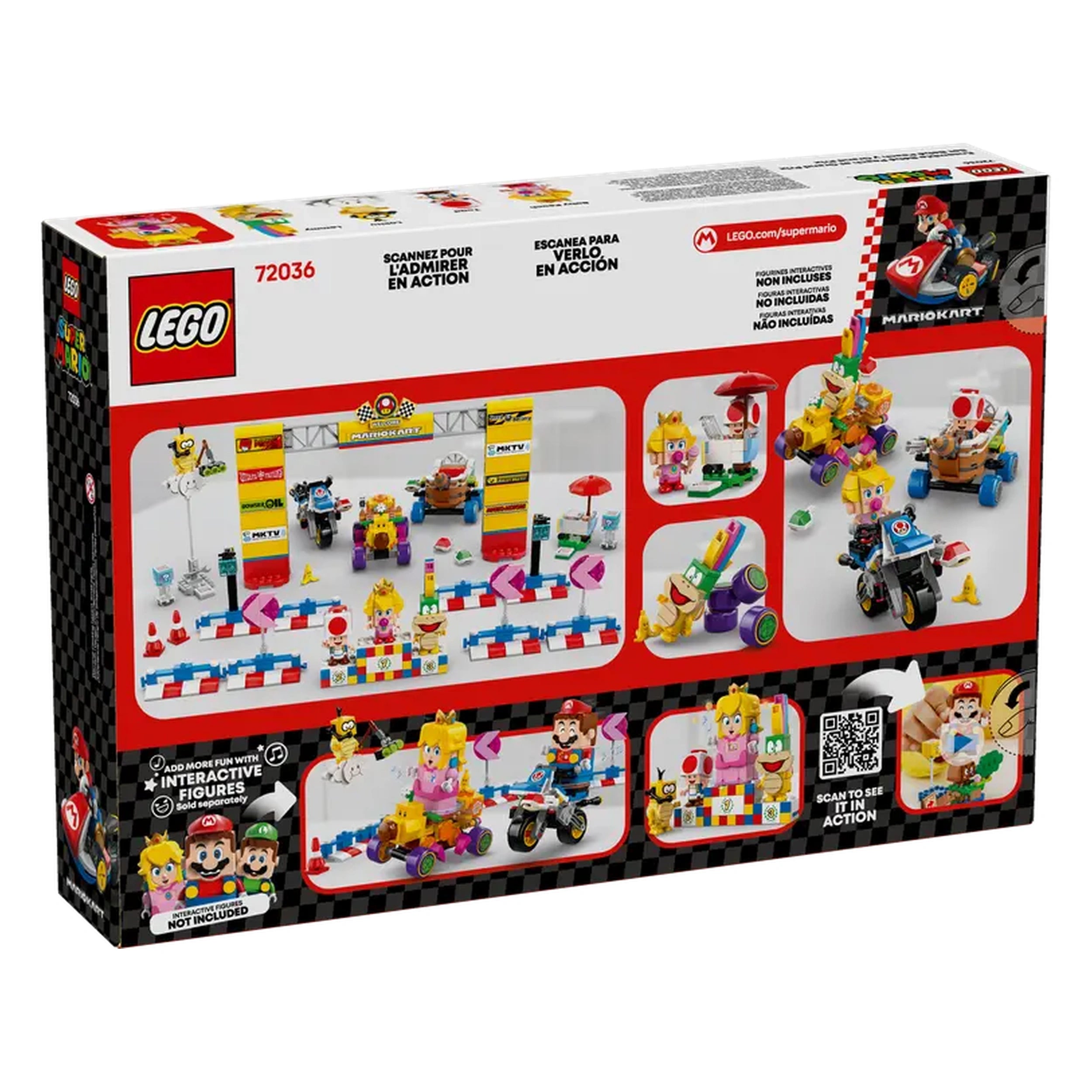 Lego - Super Mario - Set de Baby Peach y Gran Premio - Juguetes de construcción