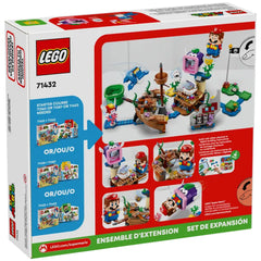 Lego - Super Mario - Dorrie's Sunken Shipwreck Adventure - Construction Set Toys