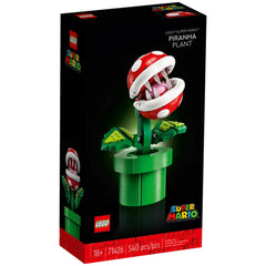 Lego - Super Mario - Set de Construcción de la Planta Piraña - Juguetes